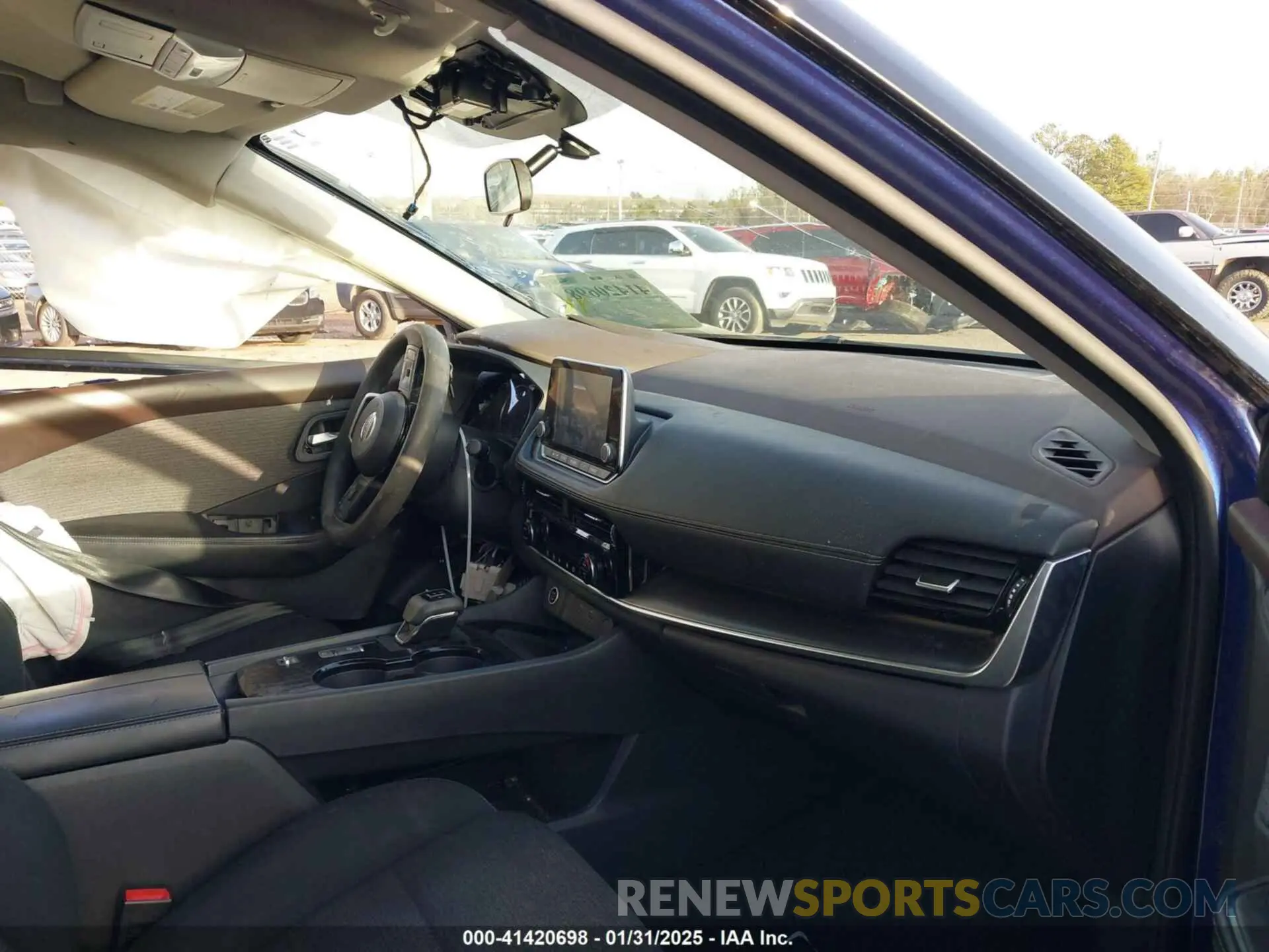 5 fotografías del automóvil dañado 5N1AT3BA8MC822161 NISSAN ROGUE 2021