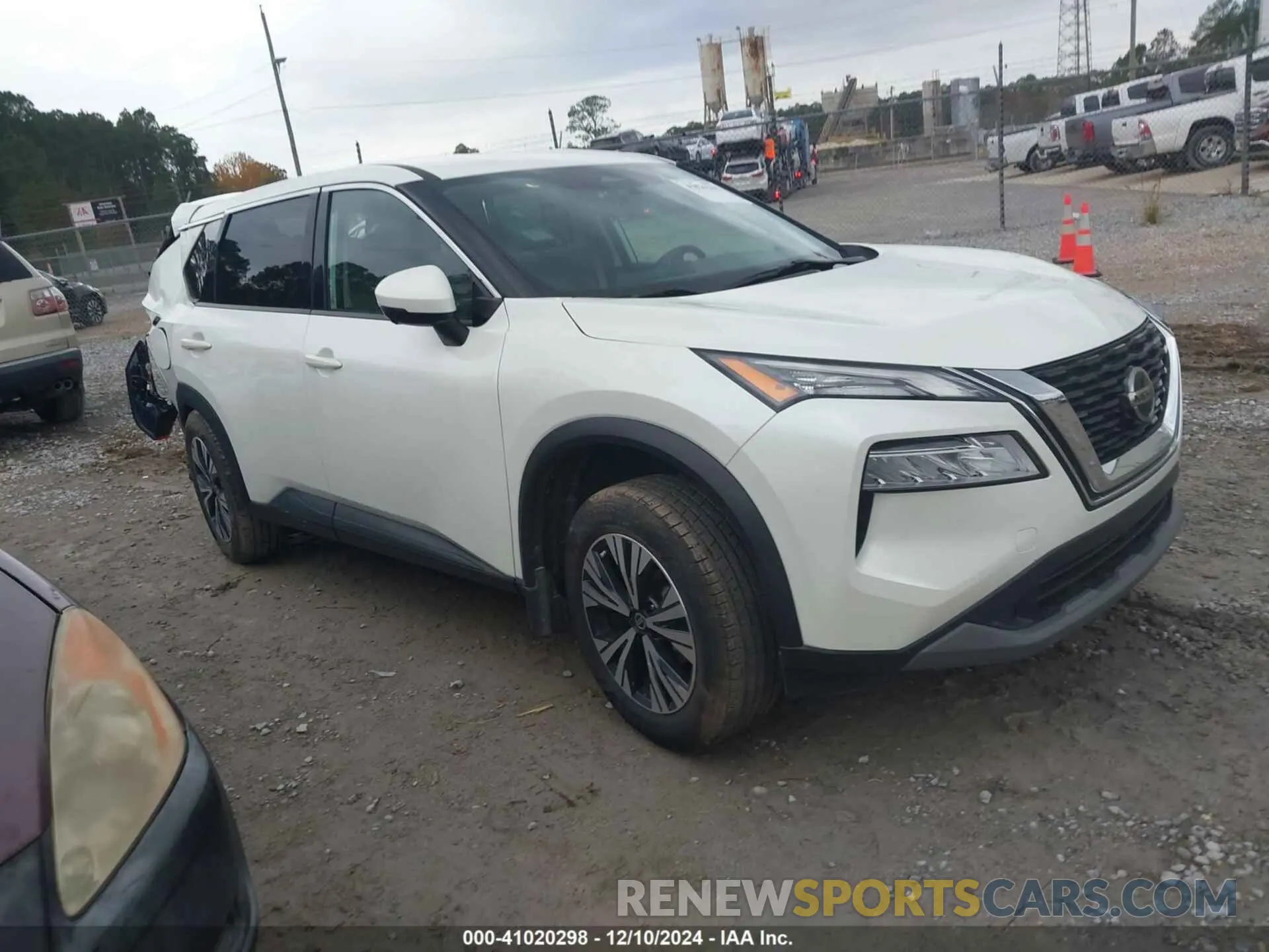 1 fotografías del automóvil dañado 5N1AT3BA8MC844449 NISSAN ROGUE 2021
