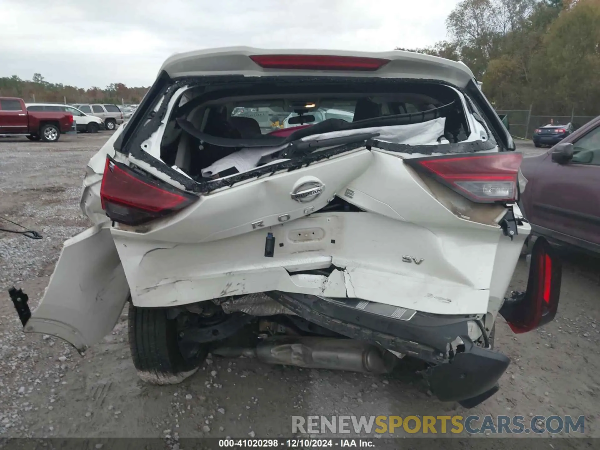 15 fotografías del automóvil dañado 5N1AT3BA8MC844449 NISSAN ROGUE 2021