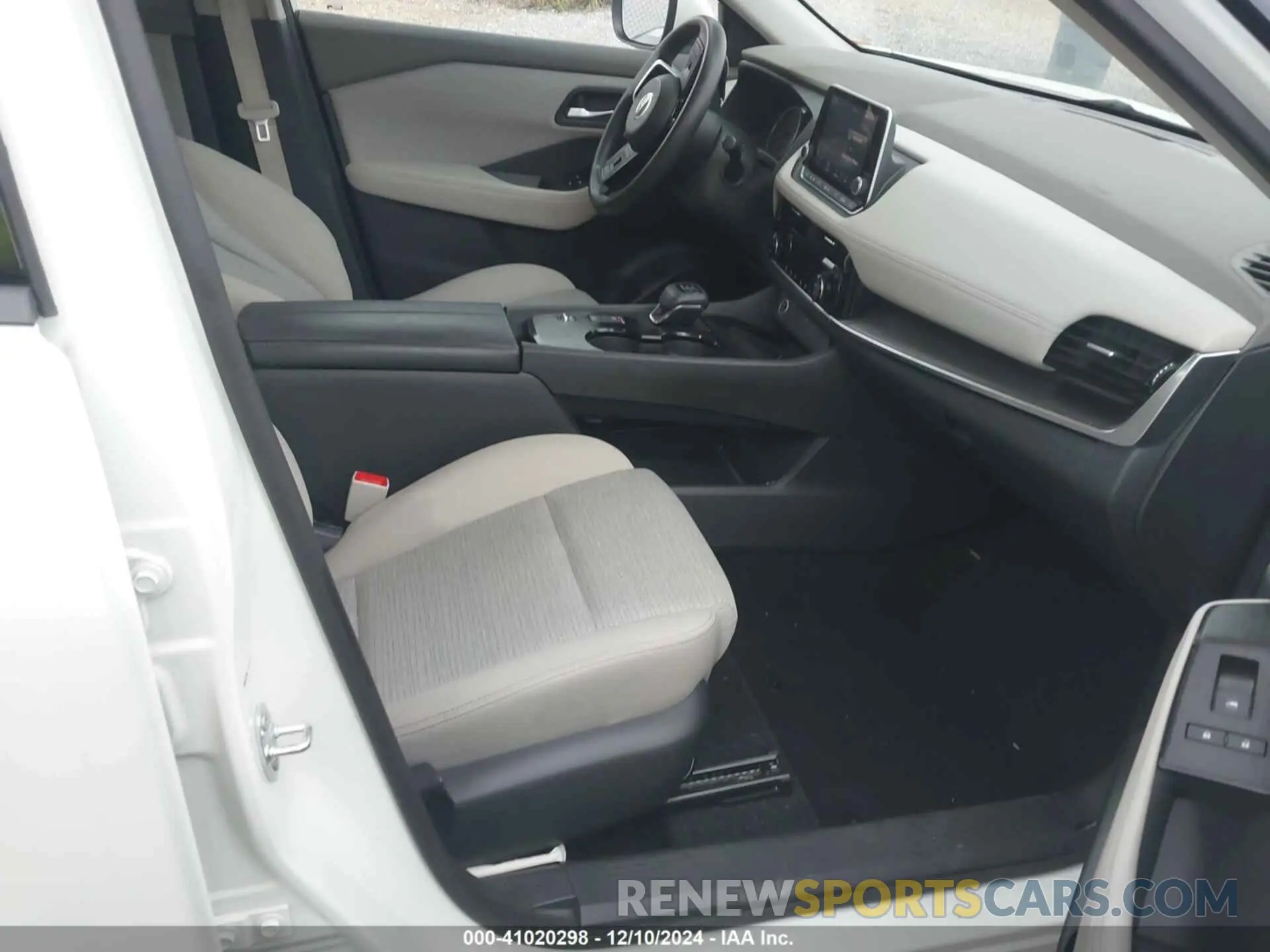 5 fotografías del automóvil dañado 5N1AT3BA8MC844449 NISSAN ROGUE 2021