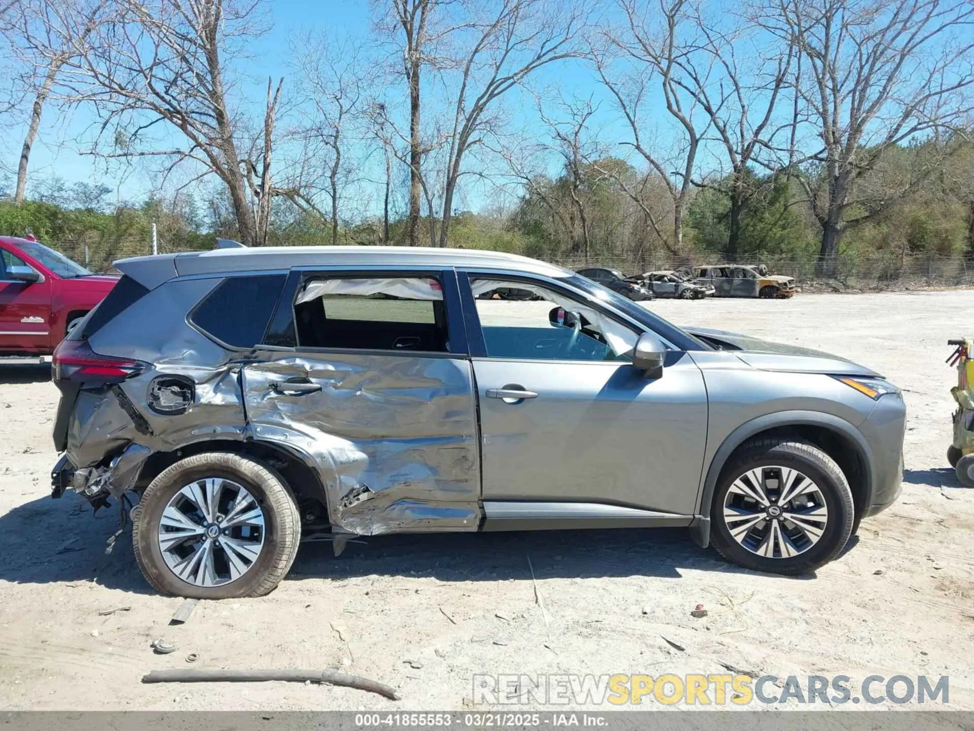 14 fotografías del automóvil dañado 5N1AT3BA9MC692231 NISSAN ROGUE 2021