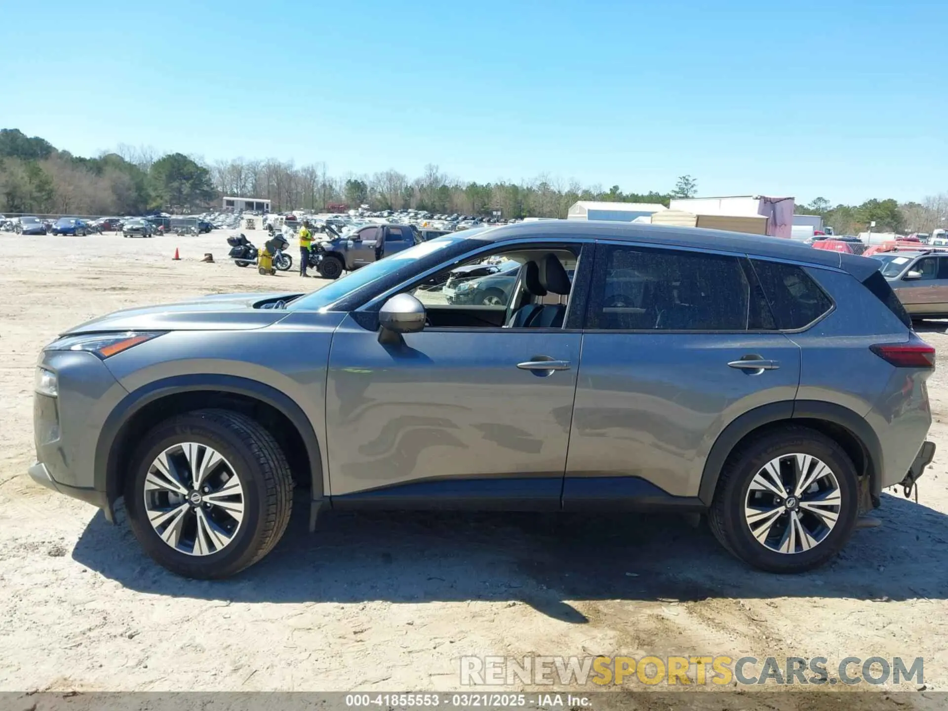 15 fotografías del automóvil dañado 5N1AT3BA9MC692231 NISSAN ROGUE 2021