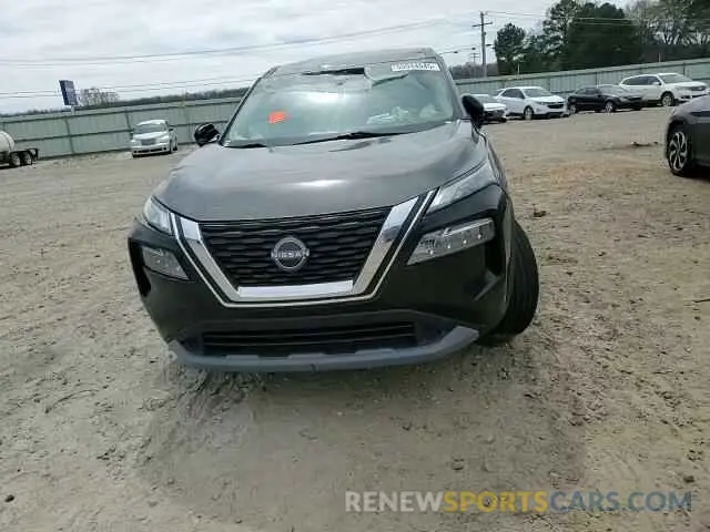 12 fotografías del automóvil dañado 5N1AT3BA9MC815722 NISSAN ROGUE 2021