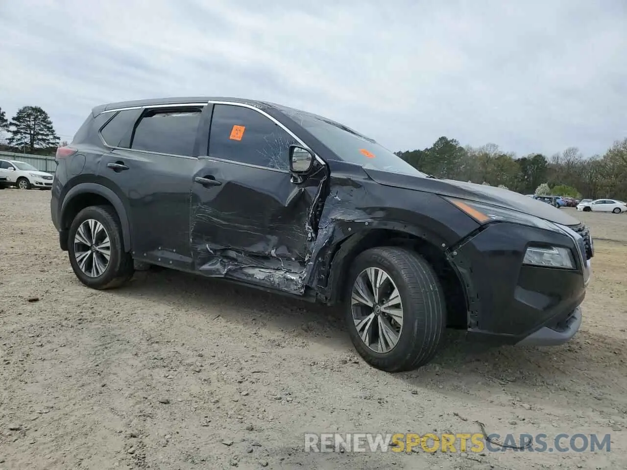 4 fotografías del automóvil dañado 5N1AT3BA9MC815722 NISSAN ROGUE 2021