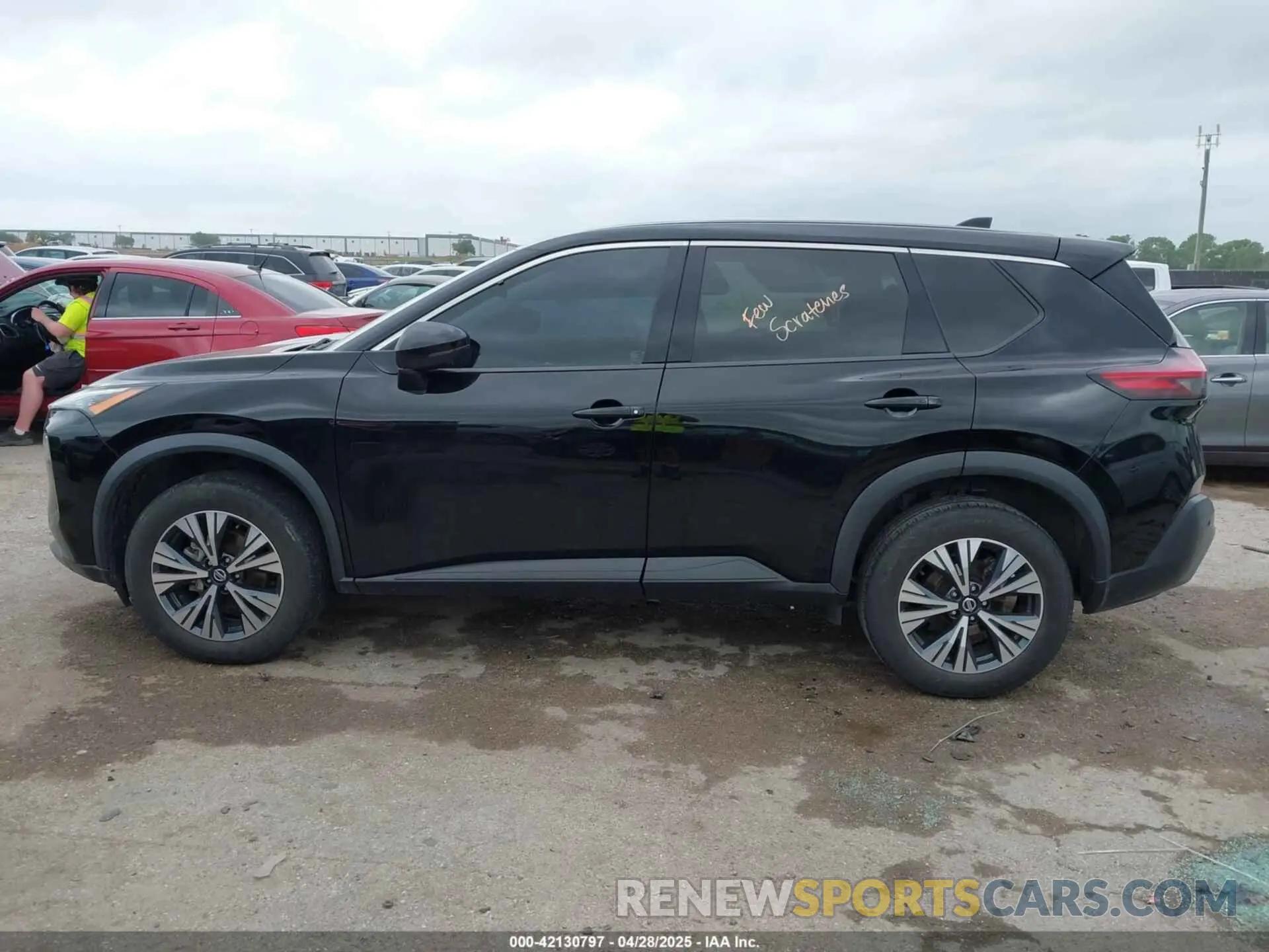 14 fotografías del automóvil dañado 5N1AT3BAXMC780382 NISSAN ROGUE 2021