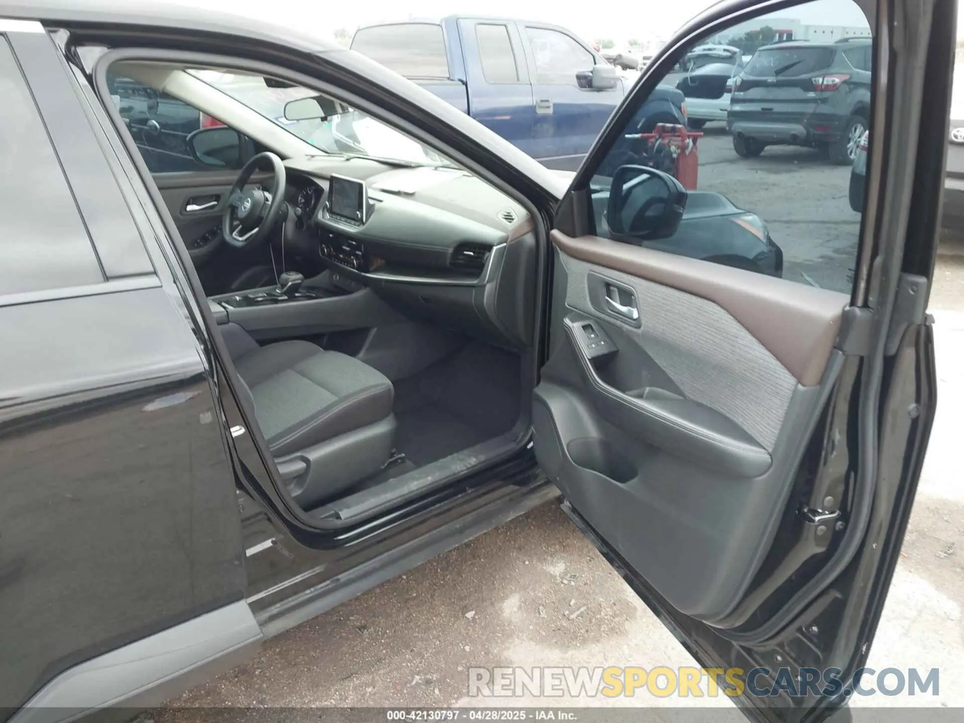 5 fotografías del automóvil dañado 5N1AT3BAXMC780382 NISSAN ROGUE 2021