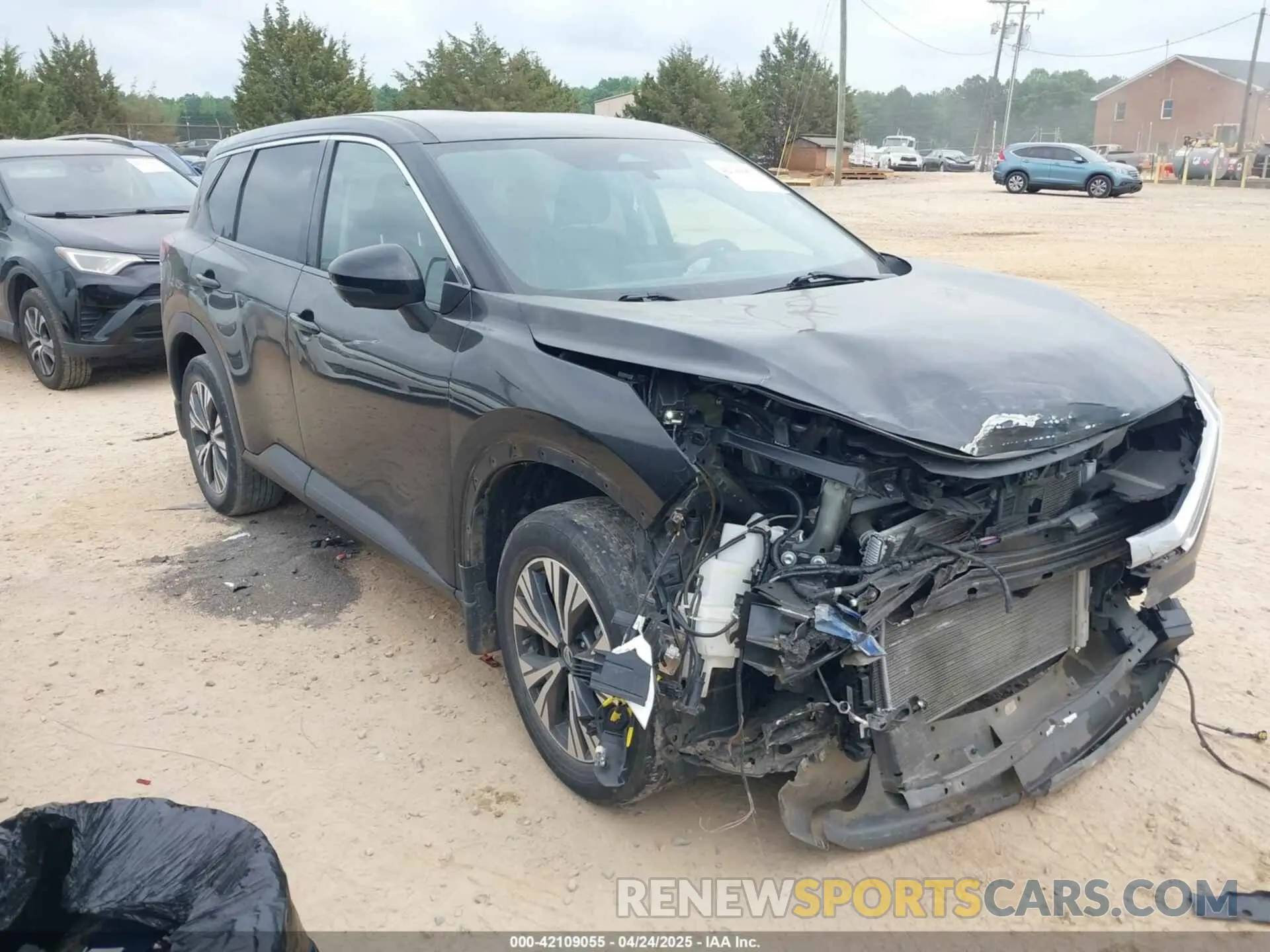 1 fotografías del automóvil dañado 5N1AT3BAXMC801313 NISSAN ROGUE 2021