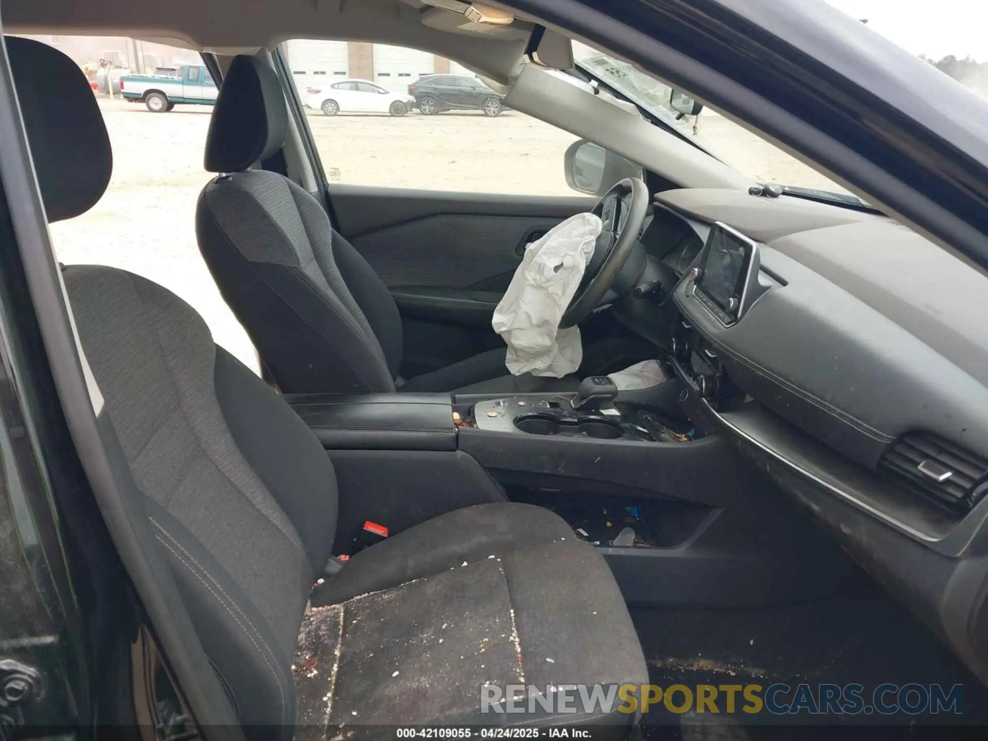 5 fotografías del automóvil dañado 5N1AT3BAXMC801313 NISSAN ROGUE 2021