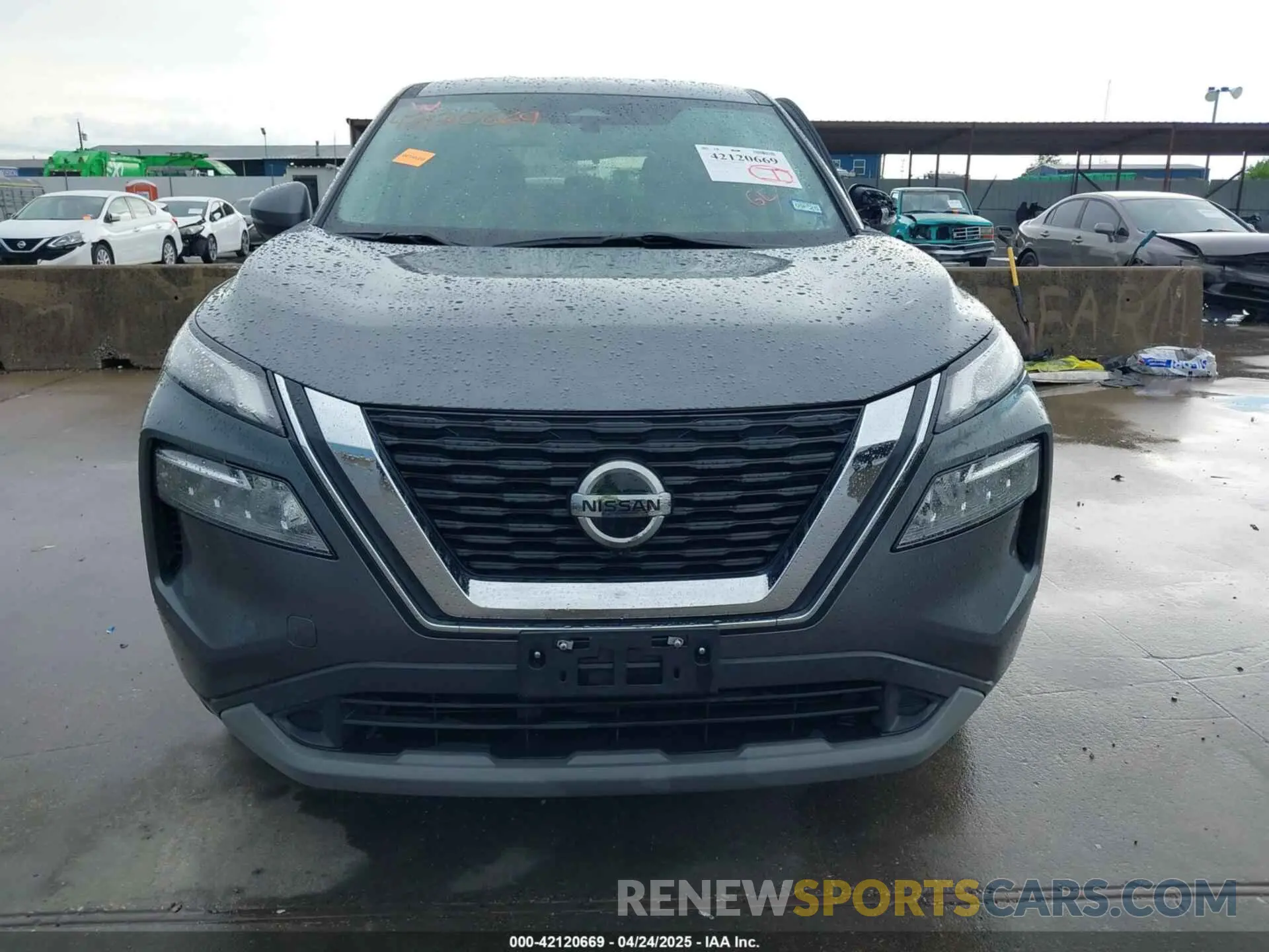 12 fotografías del automóvil dañado 5N1AT3BAXMC813543 NISSAN ROGUE 2021