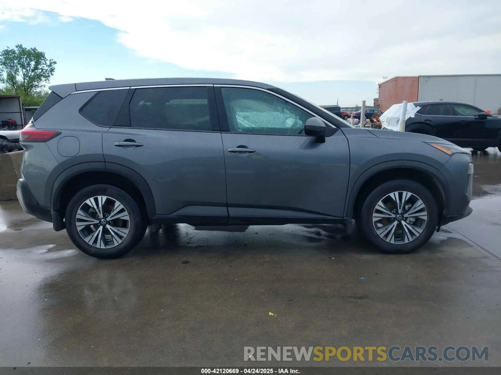 13 fotografías del automóvil dañado 5N1AT3BAXMC813543 NISSAN ROGUE 2021