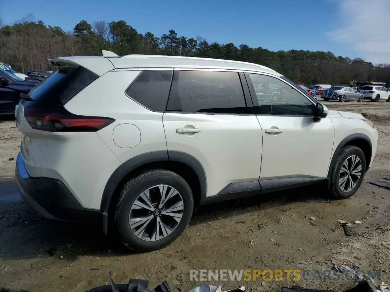 3 fotografías del automóvil dañado 5N1AT3BB0MC711953 NISSAN ROGUE 2021