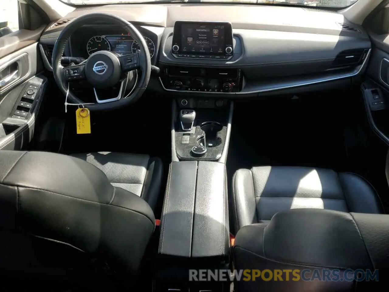 8 fotografías del automóvil dañado 5N1AT3BB0MC711953 NISSAN ROGUE 2021