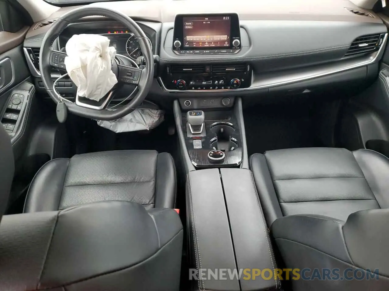 8 fotografías del automóvil dañado 5N1AT3BB0MC782103 NISSAN ROGUE 2021