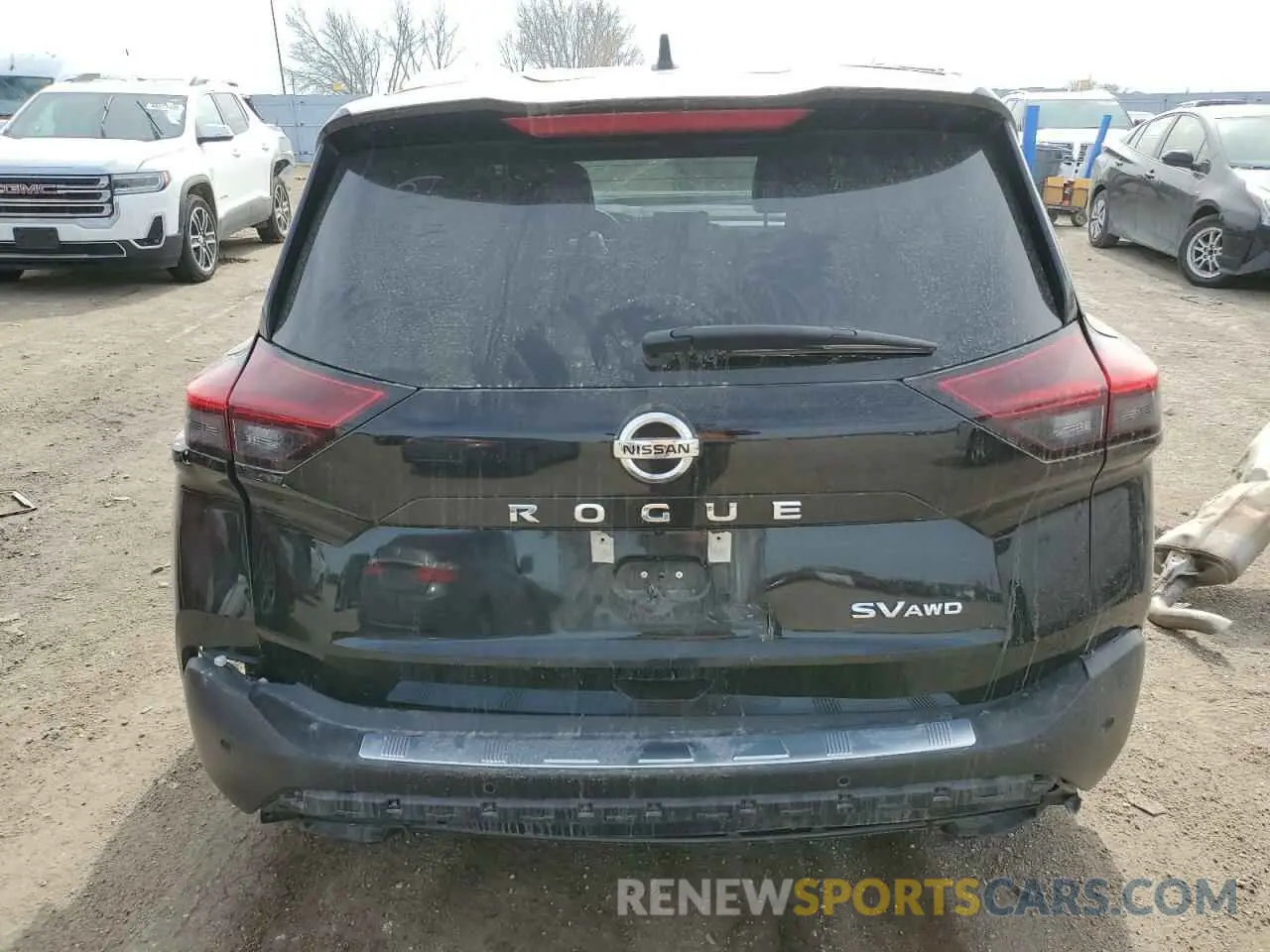 6 fotografías del automóvil dañado 5N1AT3BB0MC850609 NISSAN ROGUE 2021