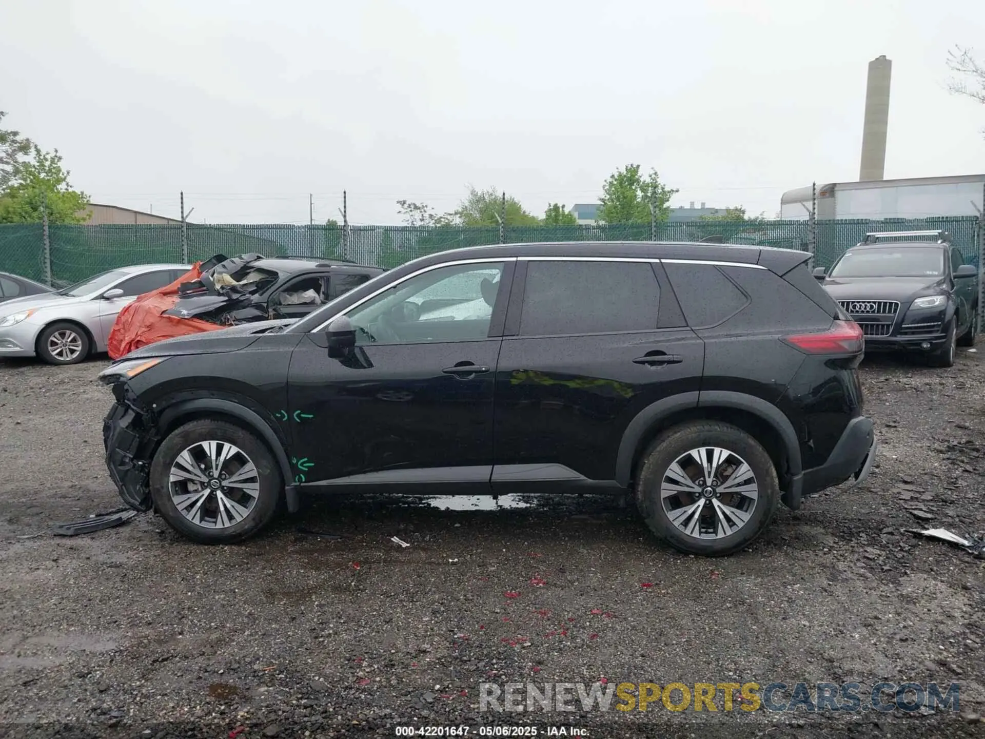 14 fotografías del automóvil dañado 5N1AT3BB1MC689347 NISSAN ROGUE 2021
