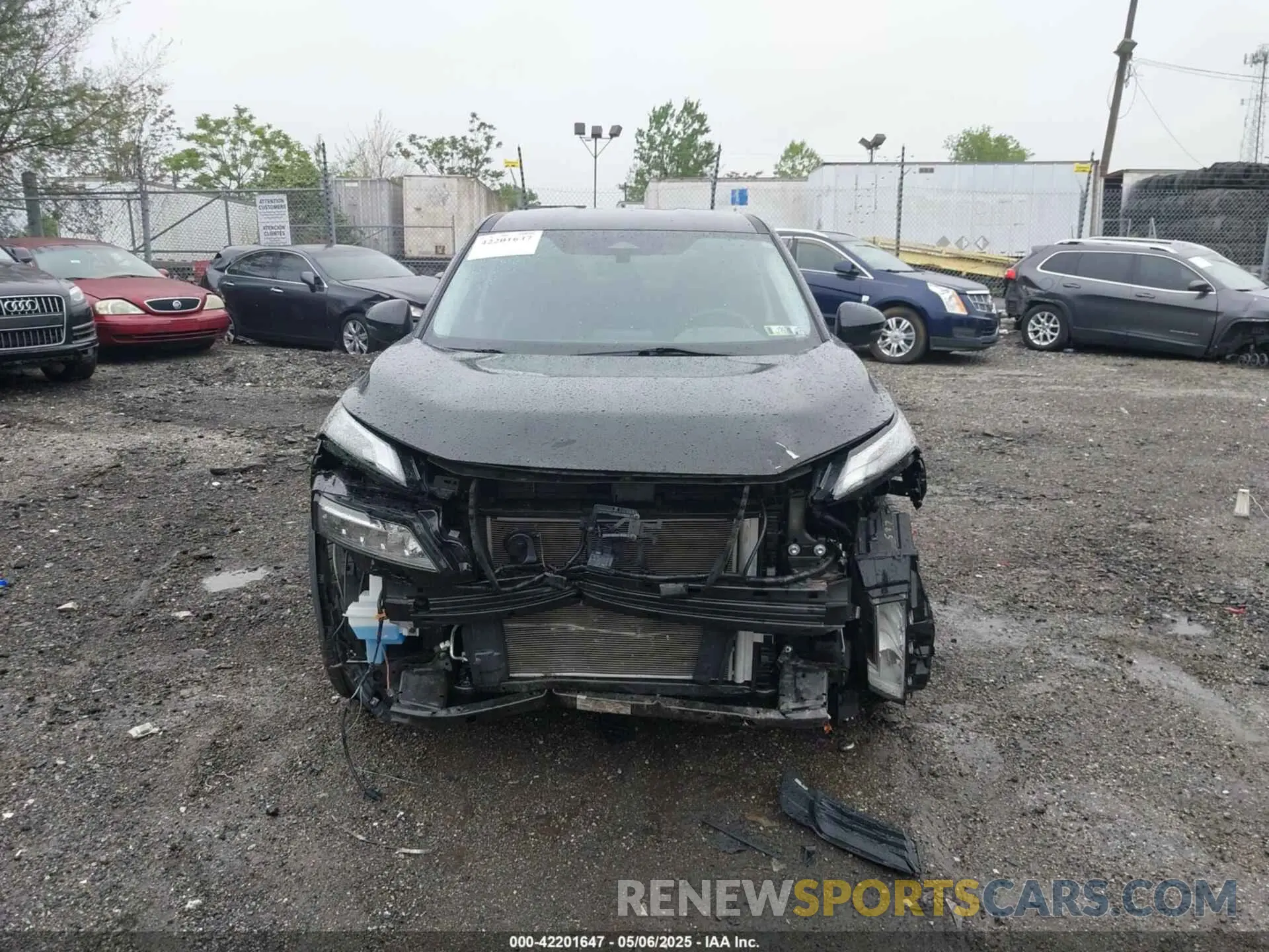 6 fotografías del automóvil dañado 5N1AT3BB1MC689347 NISSAN ROGUE 2021