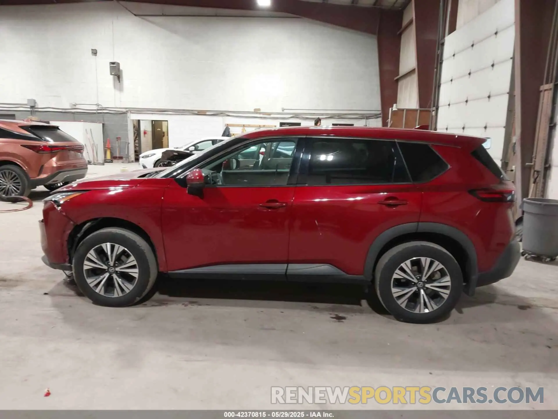 14 fotografías del automóvil dañado 5N1AT3BB1MC709323 NISSAN ROGUE 2021