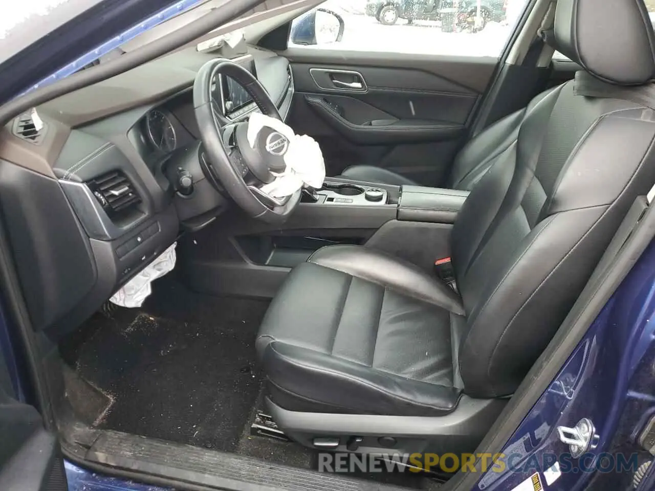 7 fotografías del automóvil dañado 5N1AT3BB1MC712299 NISSAN ROGUE 2021