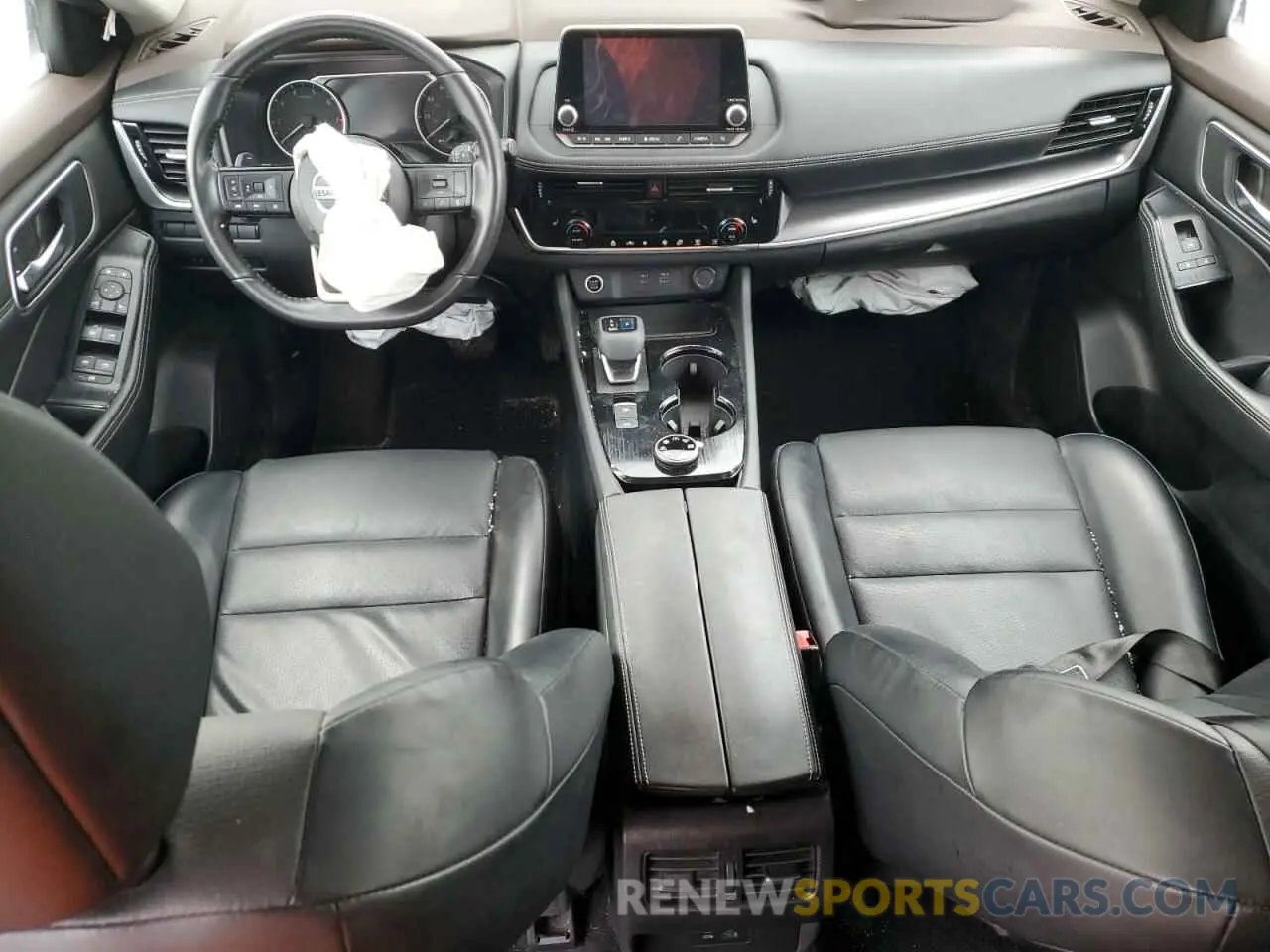 8 fotografías del automóvil dañado 5N1AT3BB1MC712299 NISSAN ROGUE 2021
