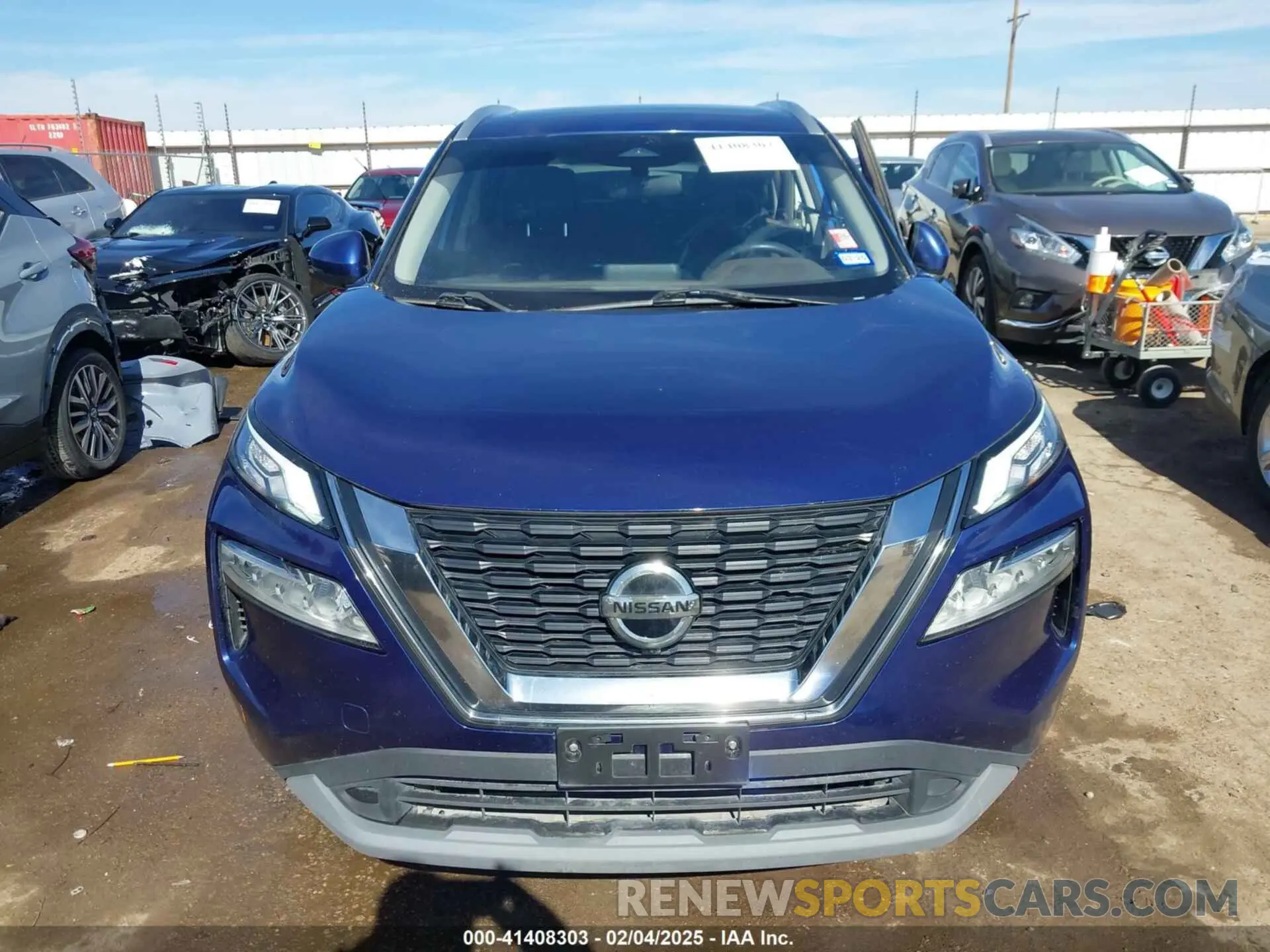 13 fotografías del automóvil dañado 5N1AT3BB1MC712674 NISSAN ROGUE 2021