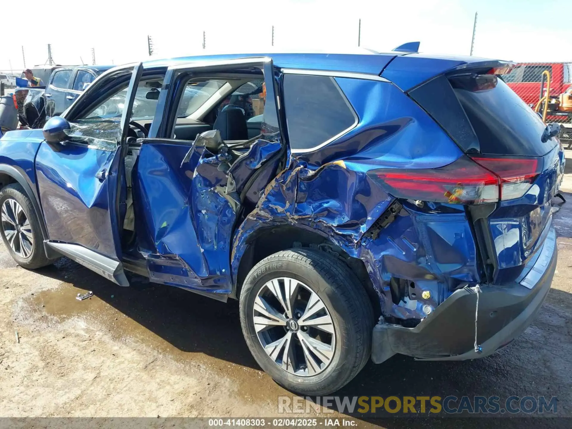 6 fotografías del automóvil dañado 5N1AT3BB1MC712674 NISSAN ROGUE 2021
