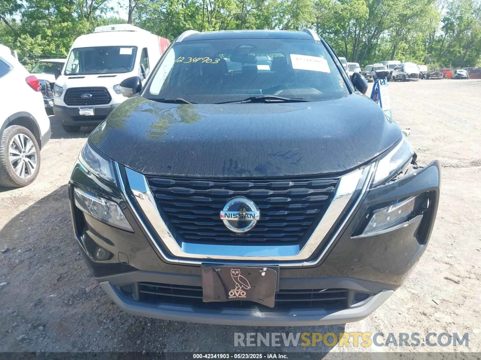 13 fotografías del automóvil dañado 5N1AT3BB1MC804531 NISSAN ROGUE 2021