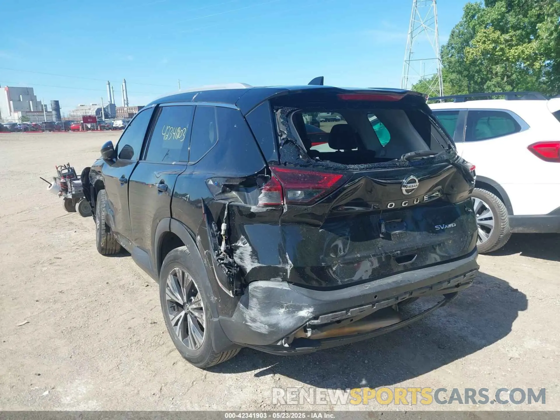 3 fotografías del automóvil dañado 5N1AT3BB1MC804531 NISSAN ROGUE 2021