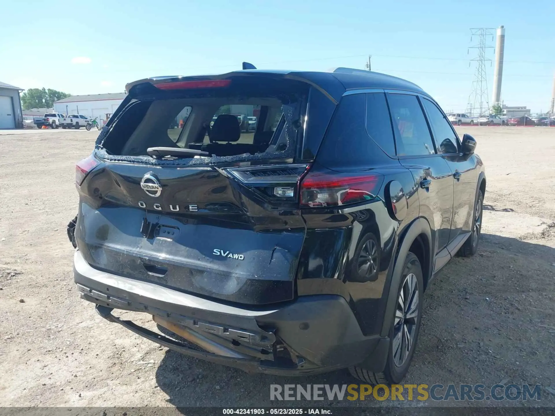 4 fotografías del automóvil dañado 5N1AT3BB1MC804531 NISSAN ROGUE 2021