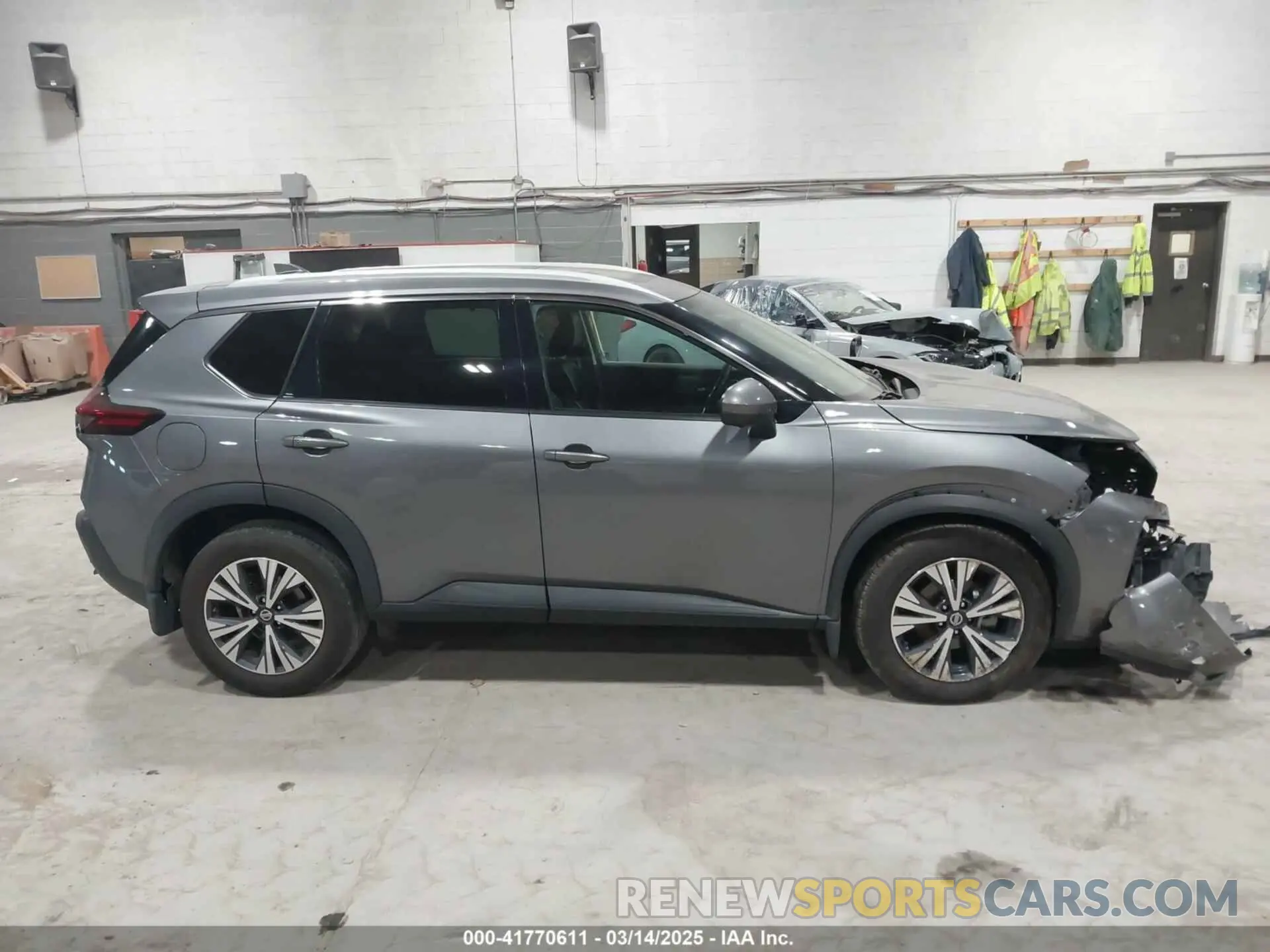 13 fotografías del automóvil dañado 5N1AT3BB1MC844611 NISSAN ROGUE 2021