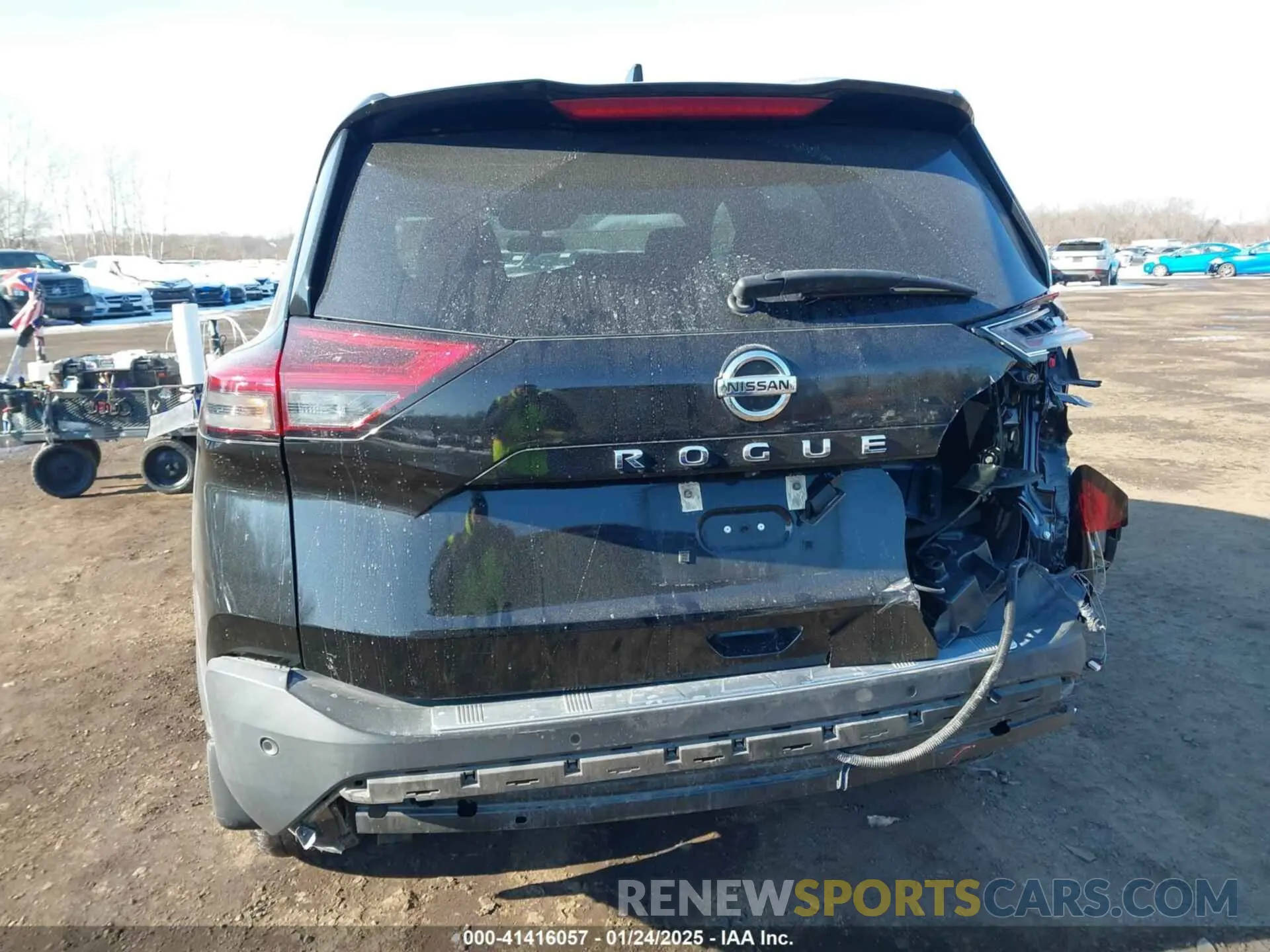 18 fotografías del automóvil dañado 5N1AT3BB2MC699157 NISSAN ROGUE 2021