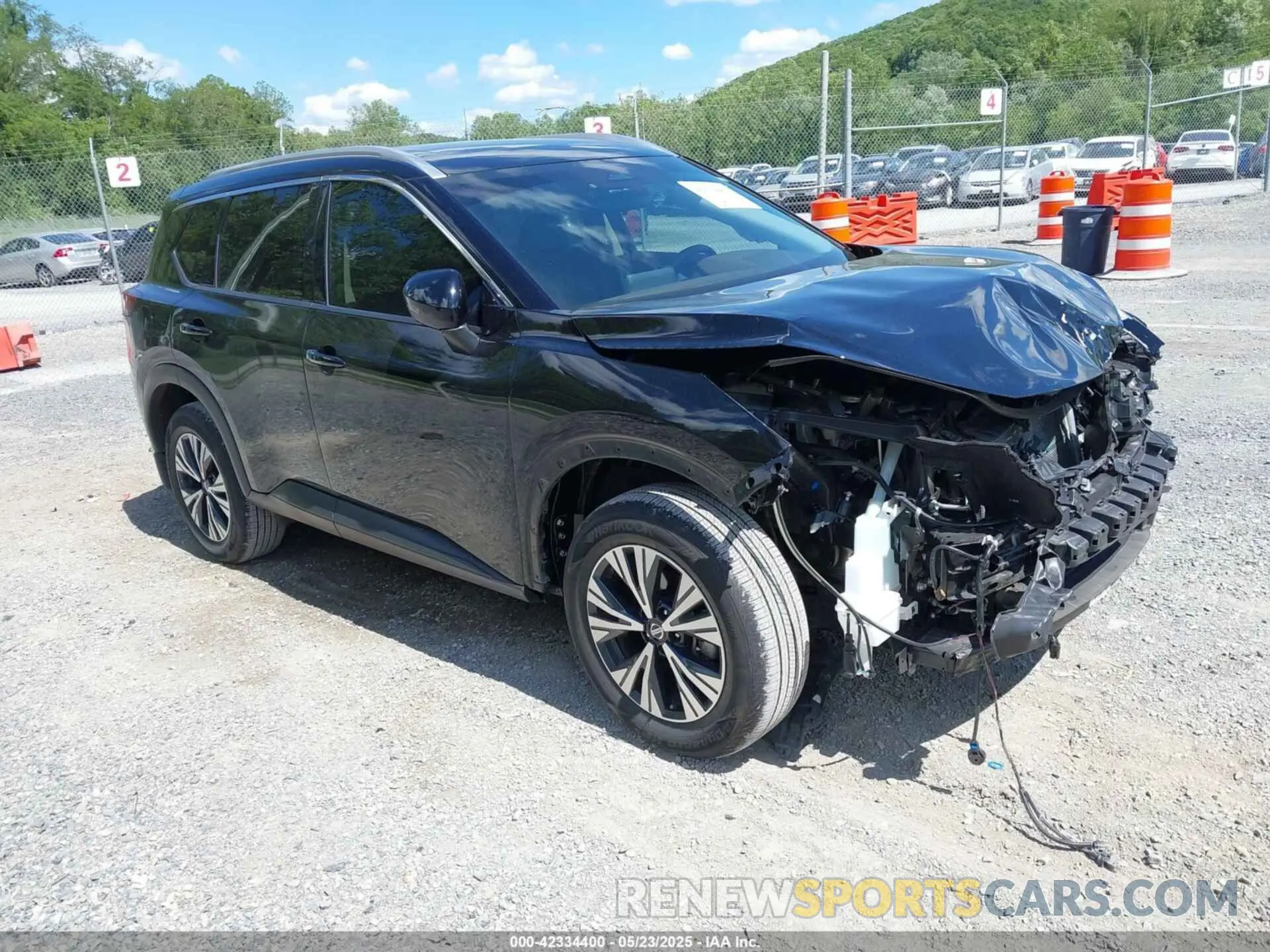 1 fotografías del automóvil dañado 5N1AT3BB3MC696719 NISSAN ROGUE 2021