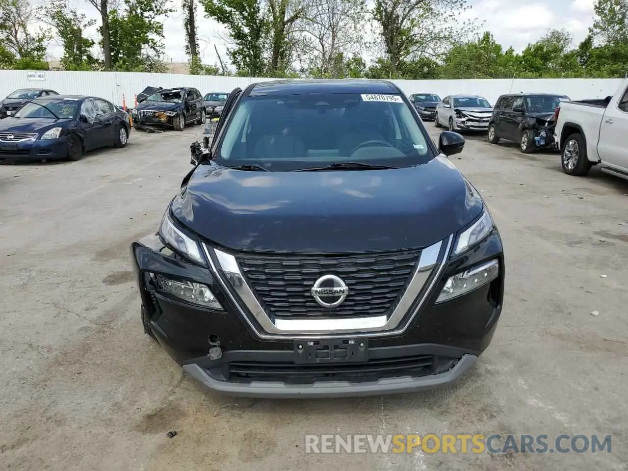5 fotografías del automóvil dañado 5N1AT3BB3MC765957 NISSAN ROGUE 2021