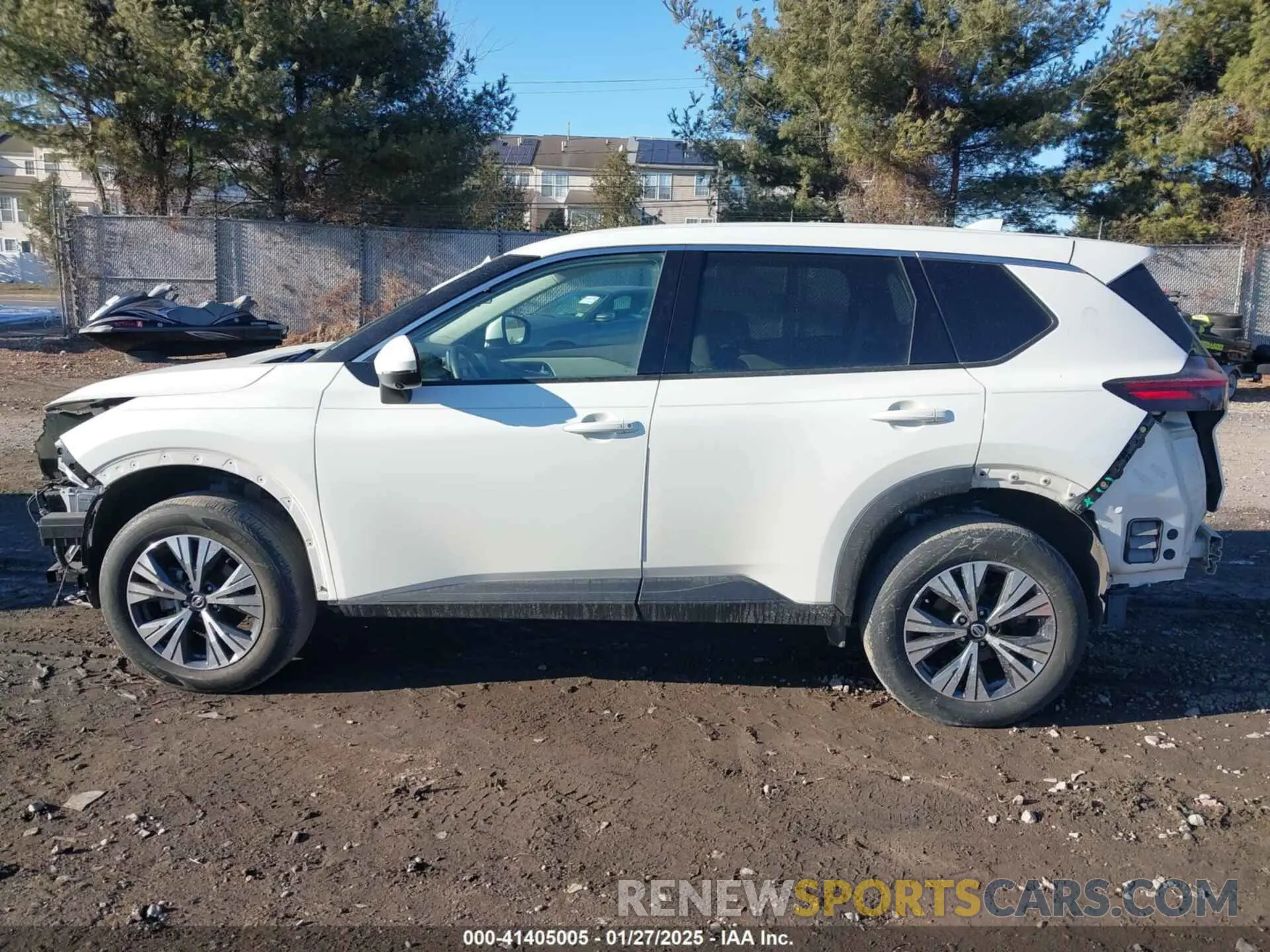 14 fotografías del automóvil dañado 5N1AT3BB3MC821105 NISSAN ROGUE 2021