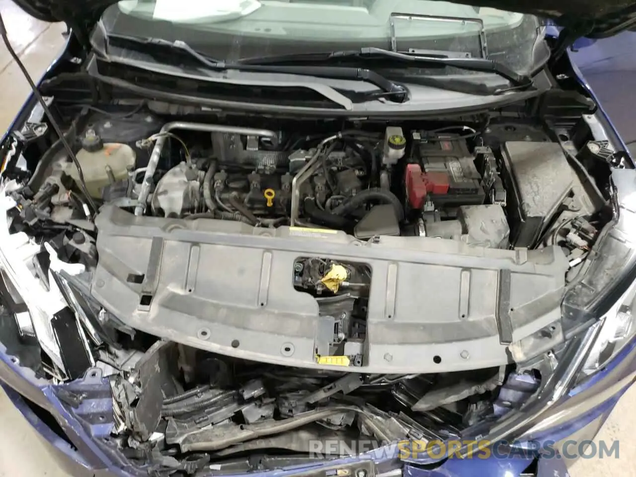 14 fotografías del automóvil dañado 5N1AT3BB4MC726584 NISSAN ROGUE 2021