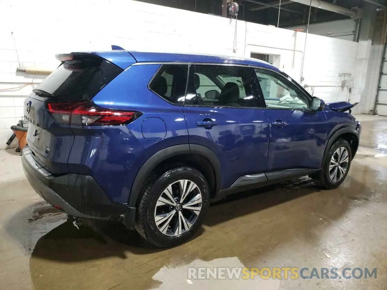 3 fotografías del automóvil dañado 5N1AT3BB4MC726584 NISSAN ROGUE 2021