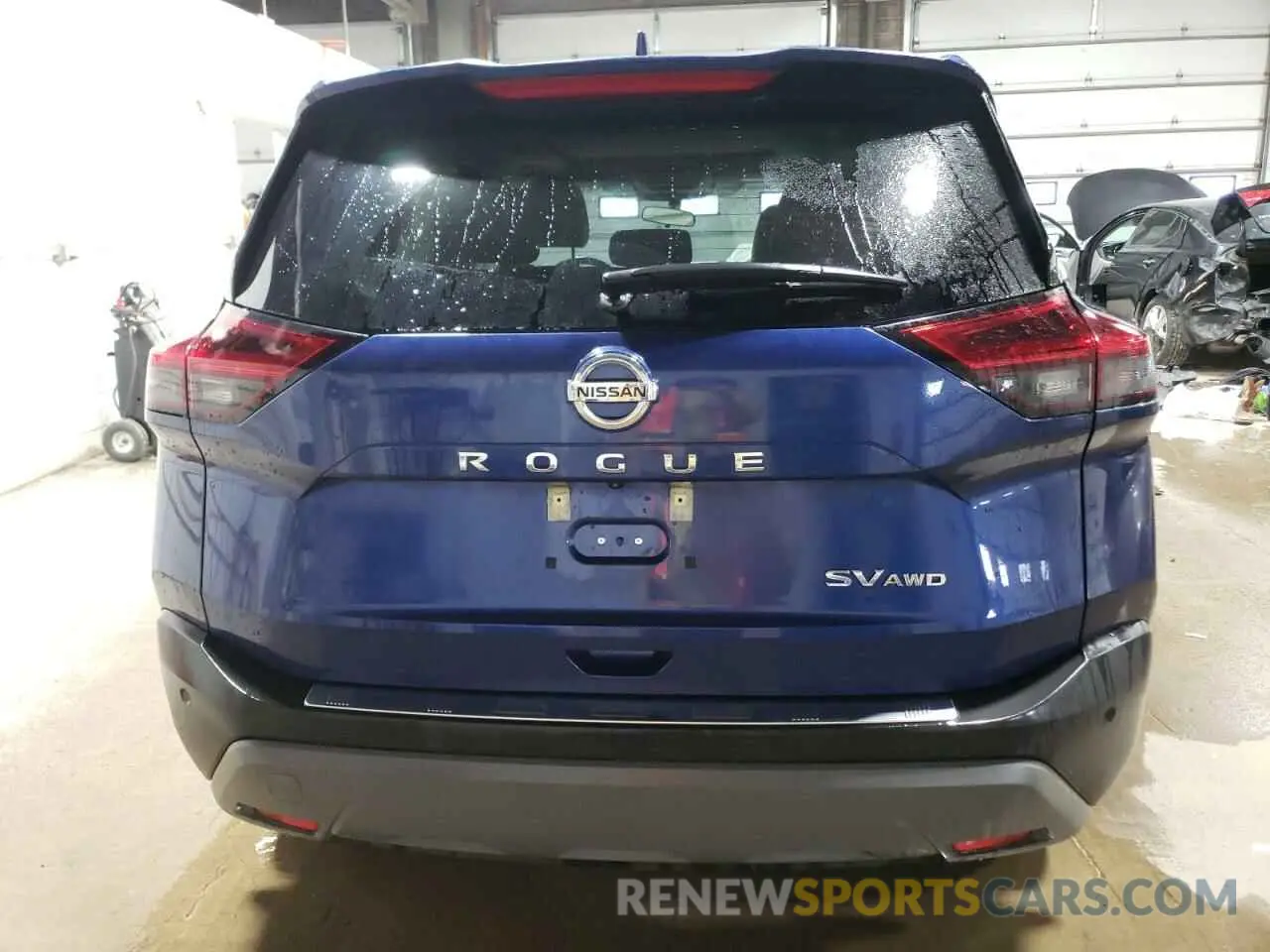 6 fotografías del automóvil dañado 5N1AT3BB4MC726584 NISSAN ROGUE 2021