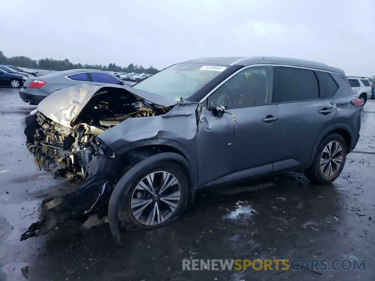 1 fotografías del automóvil dañado 5N1AT3BB4MC732675 NISSAN ROGUE 2021