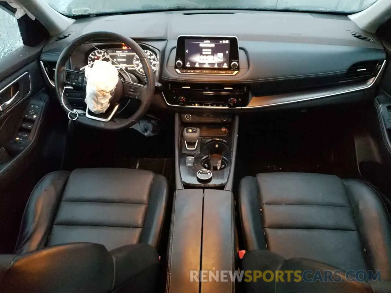 8 fotografías del automóvil dañado 5N1AT3BB4MC732675 NISSAN ROGUE 2021