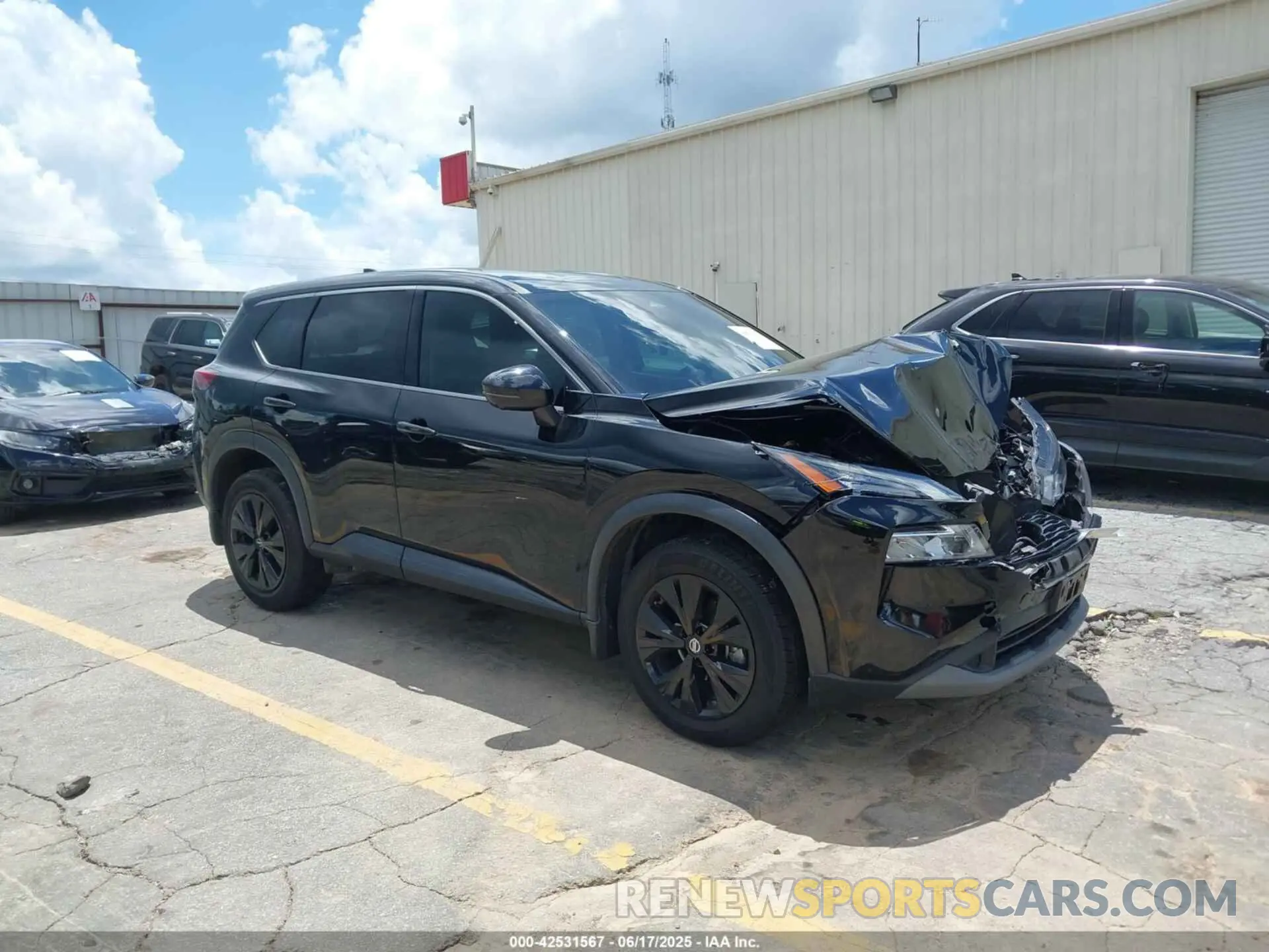 1 fotografías del automóvil dañado 5N1AT3BB4MC793847 NISSAN ROGUE 2021