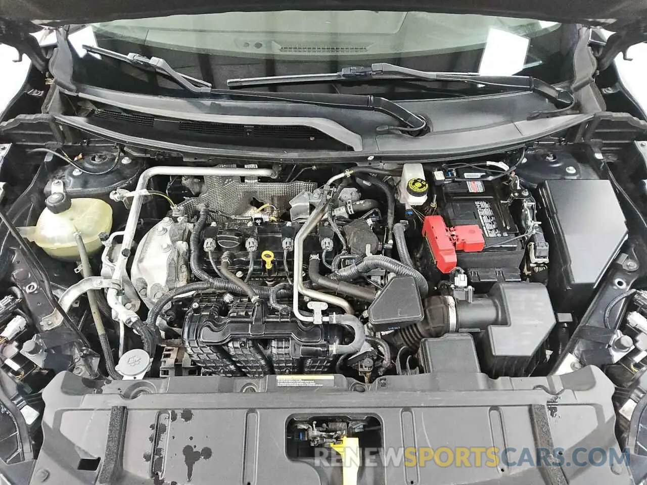 12 fotografías del automóvil dañado 5N1AT3BB4MC828354 NISSAN ROGUE 2021