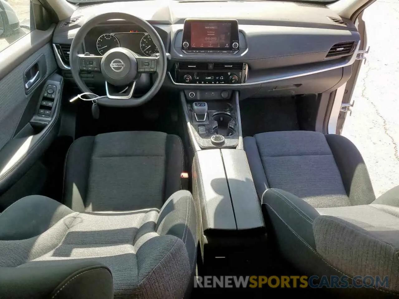 8 fotografías del automóvil dañado 5N1AT3BB4MC844280 NISSAN ROGUE 2021