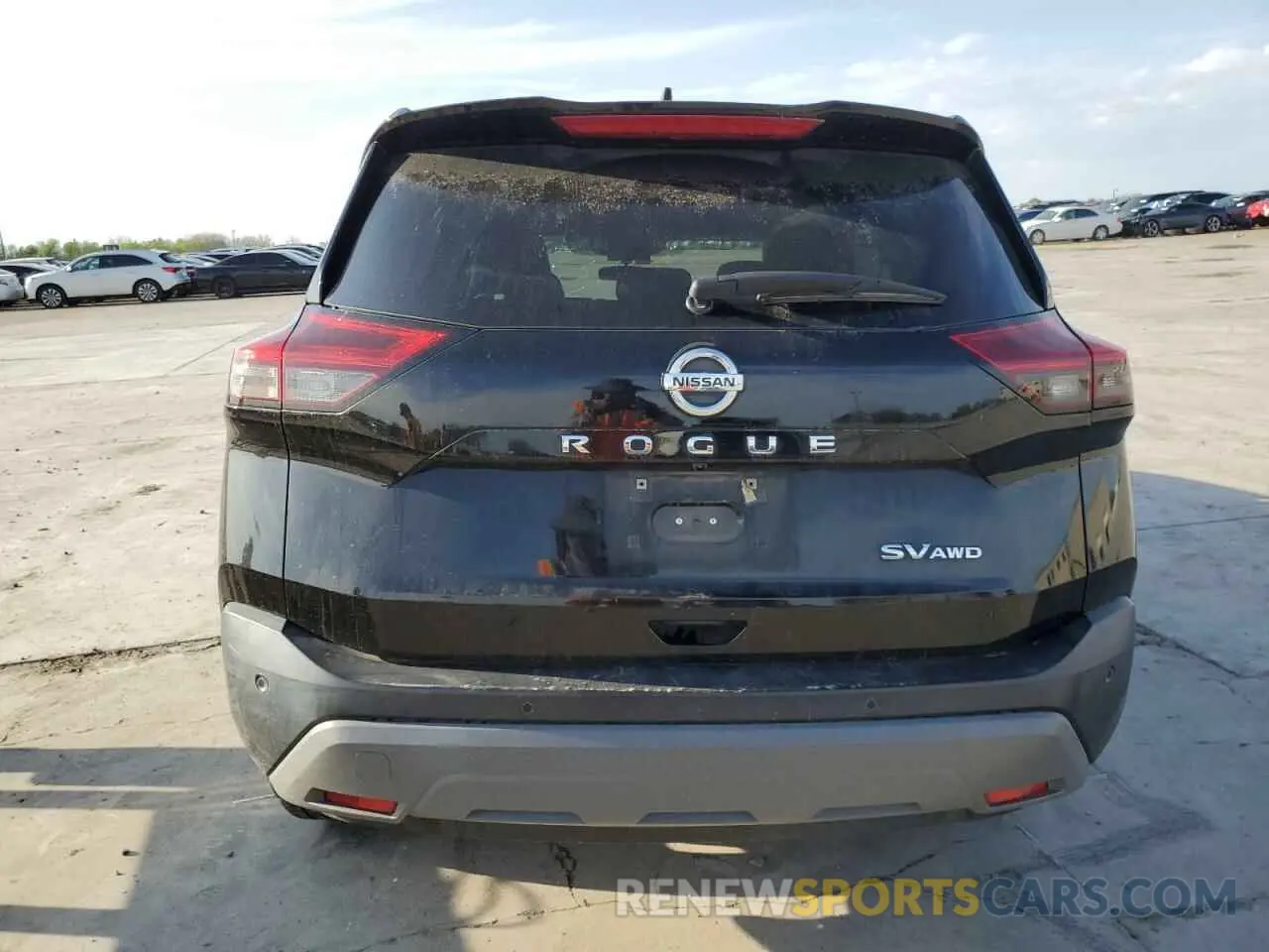 6 fotografías del automóvil dañado 5N1AT3BB5MC703895 NISSAN ROGUE 2021