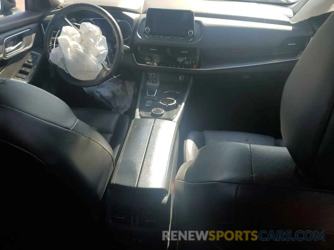 8 fotografías del automóvil dañado 5N1AT3BB5MC751185 NISSAN ROGUE 2021