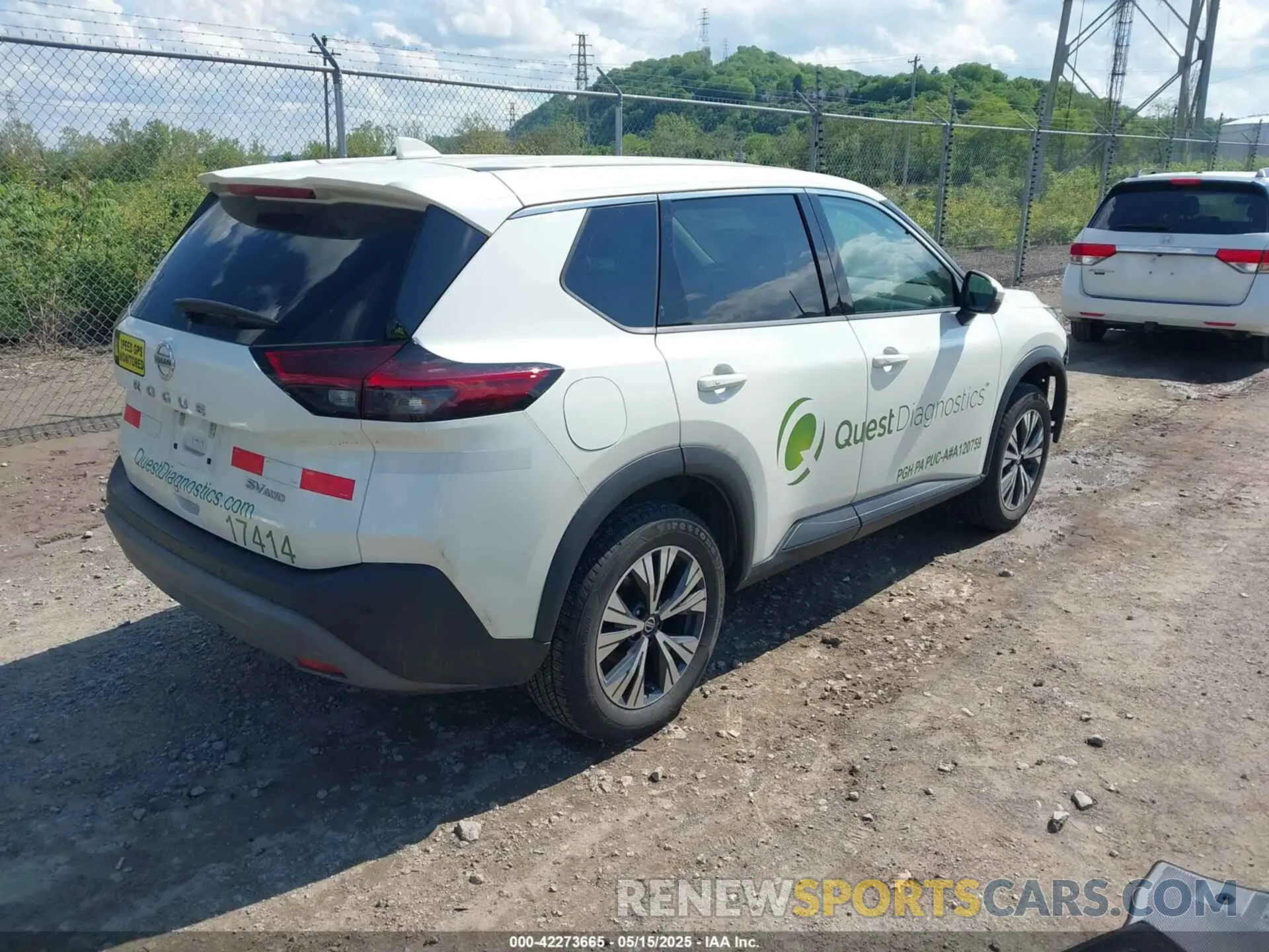 4 fotografías del automóvil dañado 5N1AT3BB5MC814656 NISSAN ROGUE 2021