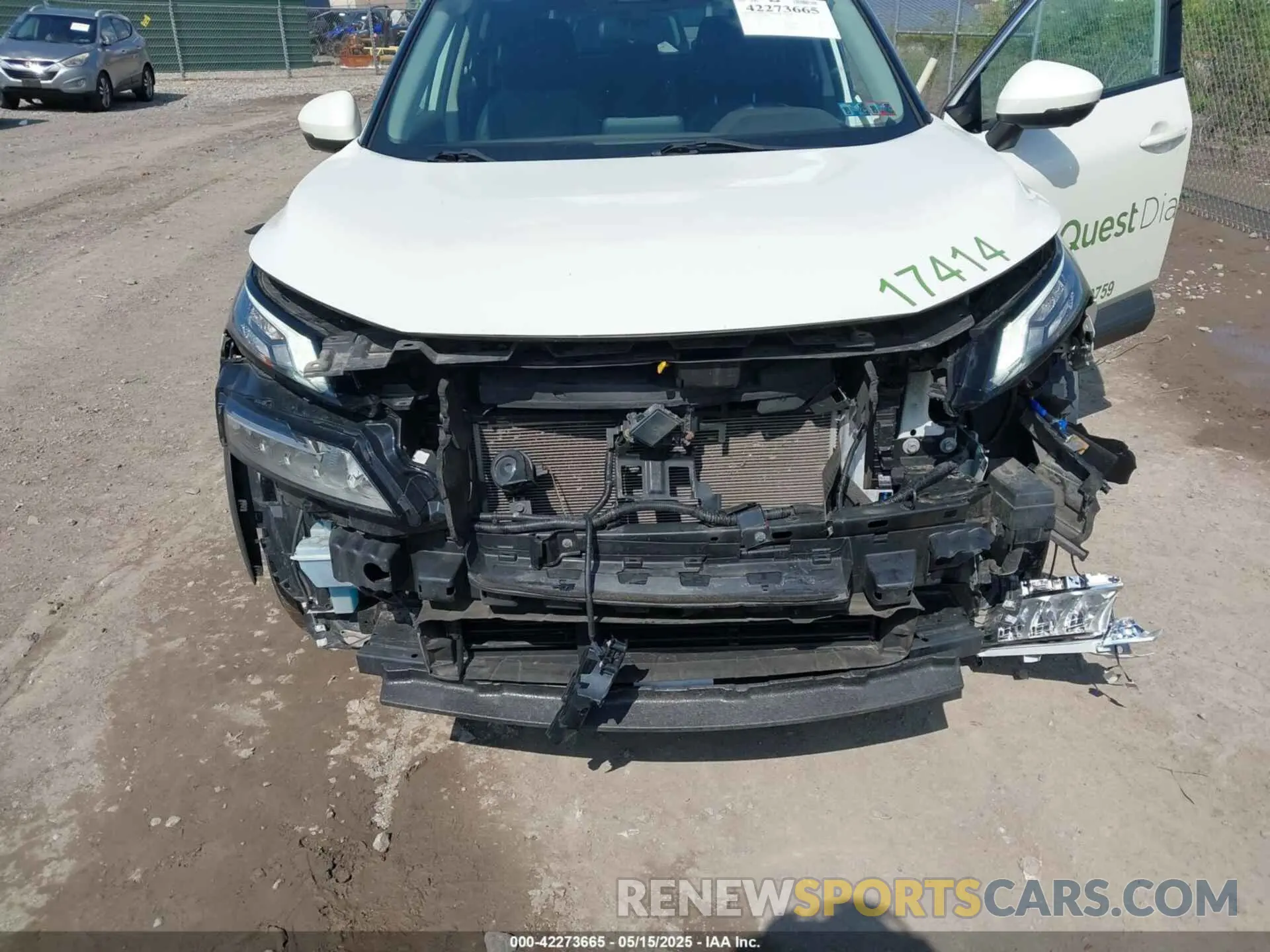 6 fotografías del automóvil dañado 5N1AT3BB5MC814656 NISSAN ROGUE 2021