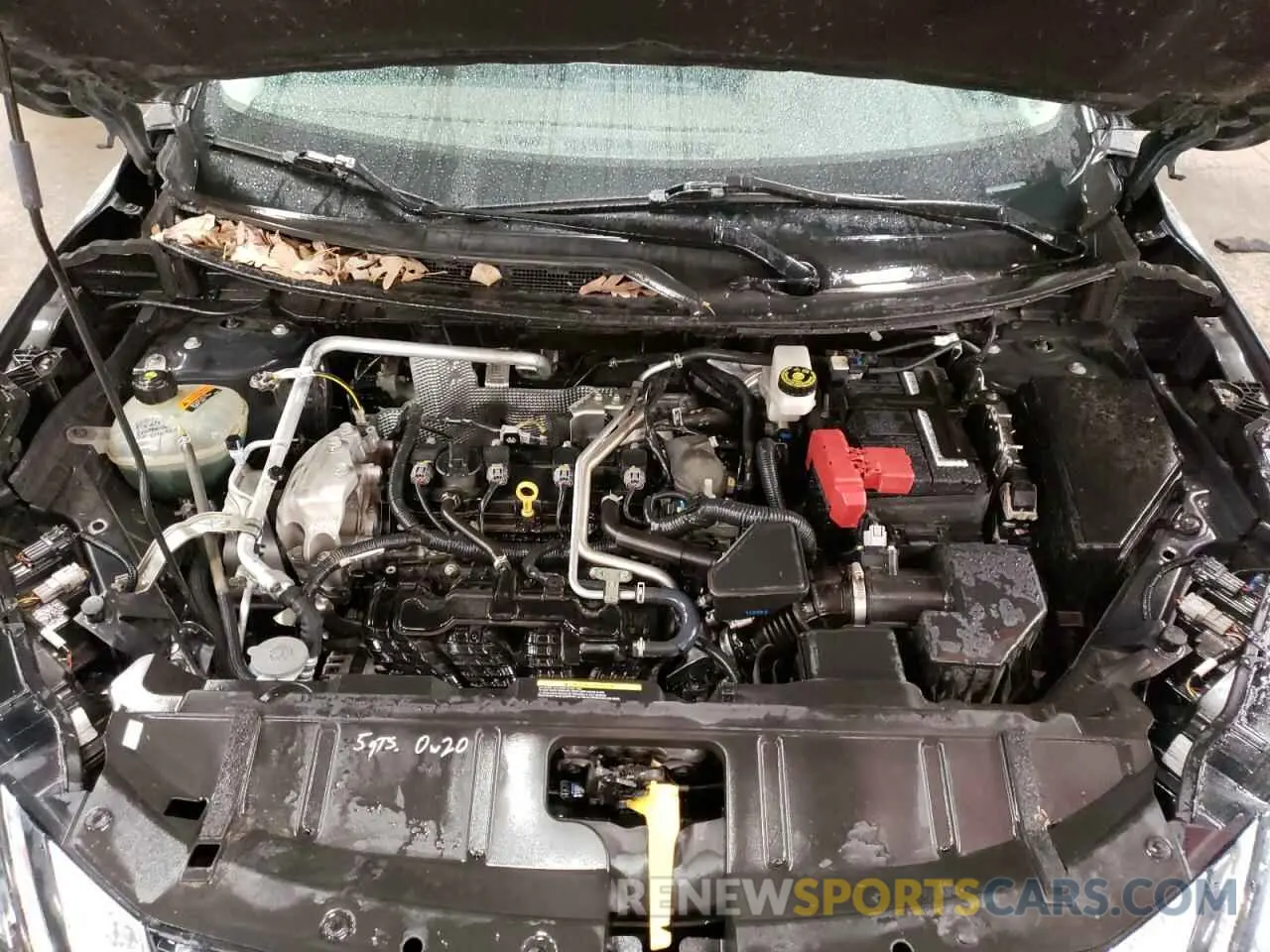 12 fotografías del automóvil dañado 5N1AT3BB6MC748778 NISSAN ROGUE 2021