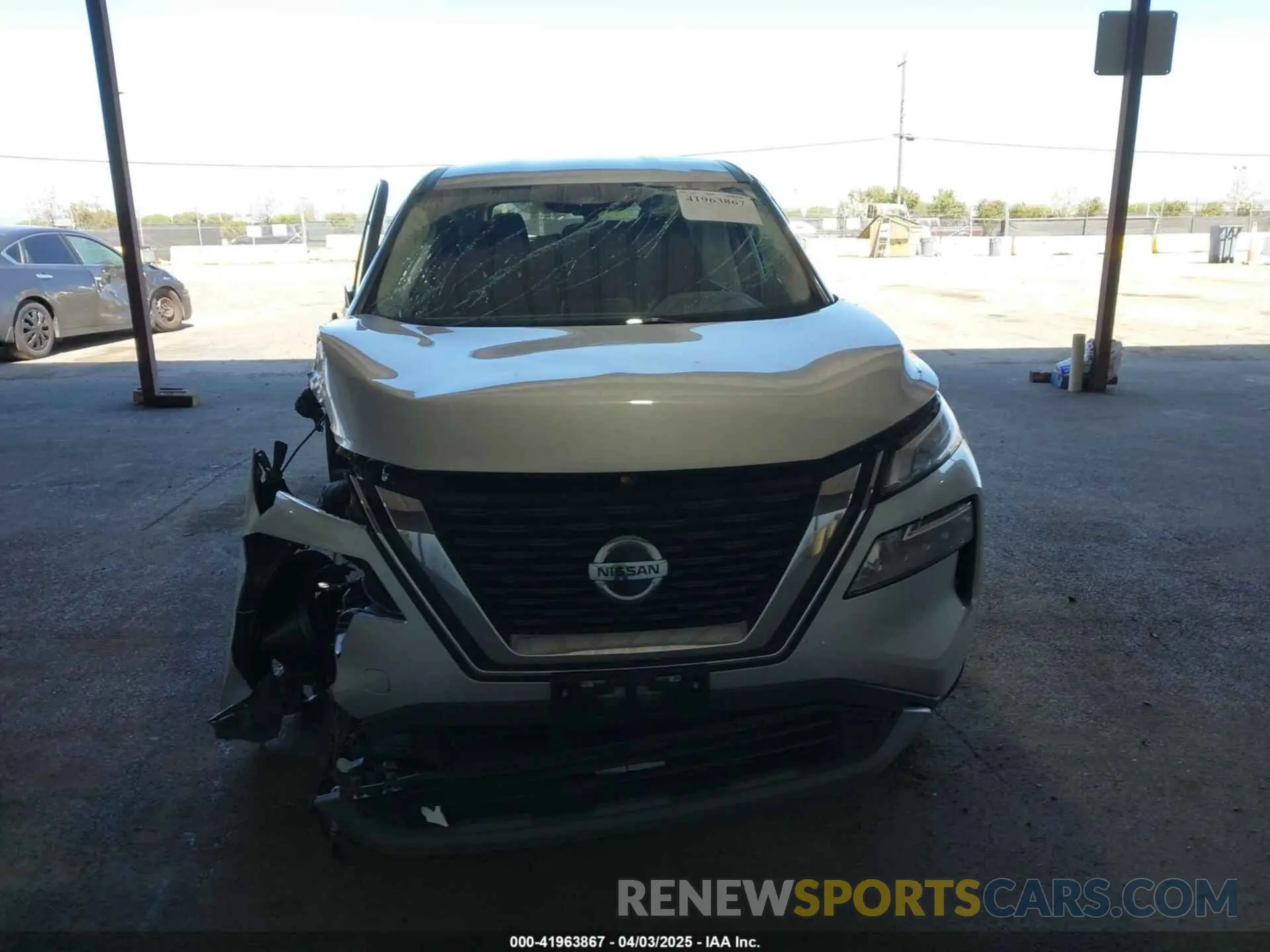 13 fotografías del automóvil dañado 5N1AT3BB6MC767914 NISSAN ROGUE 2021