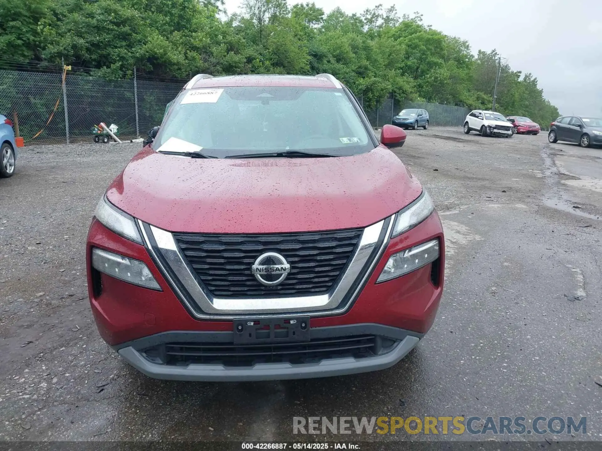 13 fotografías del automóvil dañado 5N1AT3BB7MC723243 NISSAN ROGUE 2021