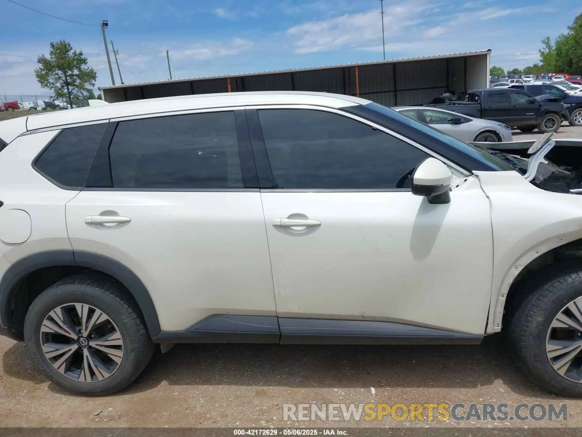 14 fotografías del automóvil dañado 5N1AT3BB7MC725557 NISSAN ROGUE 2021