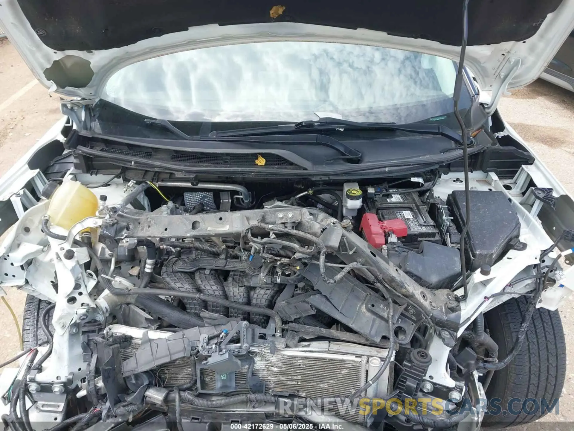 18 fotografías del automóvil dañado 5N1AT3BB7MC725557 NISSAN ROGUE 2021